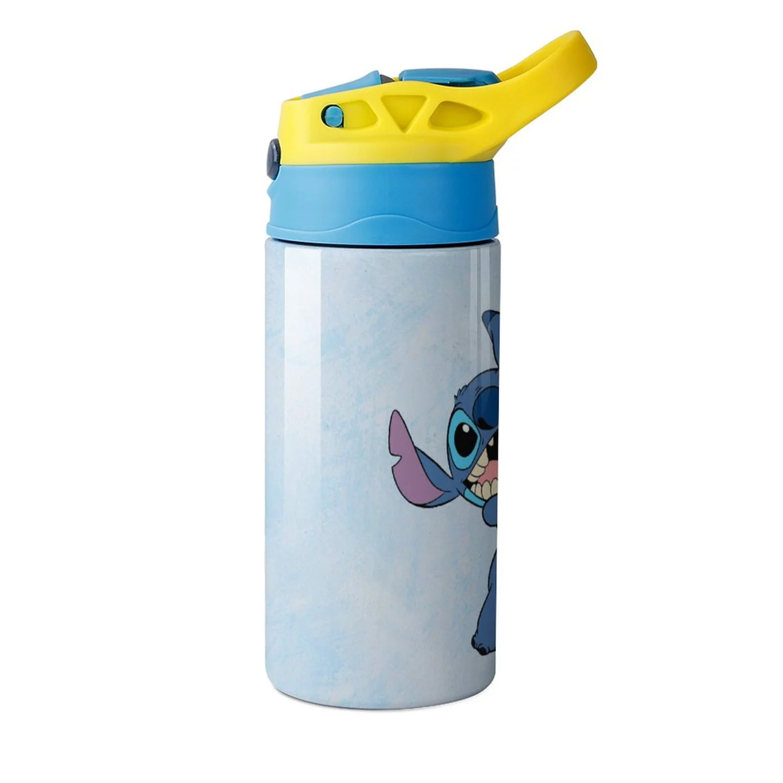 Fictional Stitch Music Children's Water Bottle Vacuum Insulated Stainless Steel Cup With Straw Toddler Thermoses