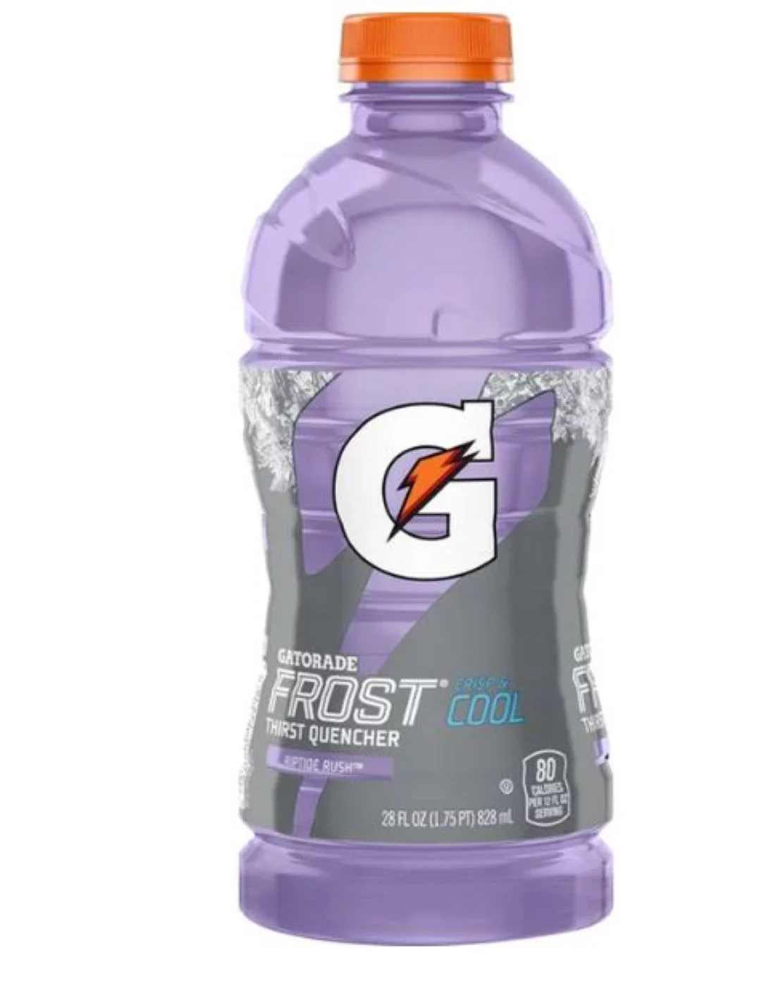 Gatorade G Frost Riptide Rush Thirst Quencher Sports Drink 28 Oz Bottle, Quantity 4