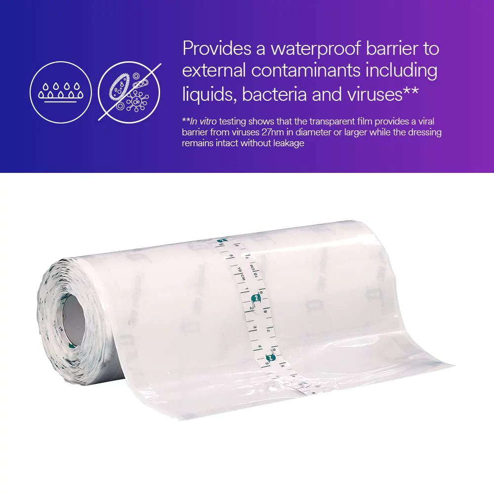3M Tegaderm Transparent Film Dressing Roll 6