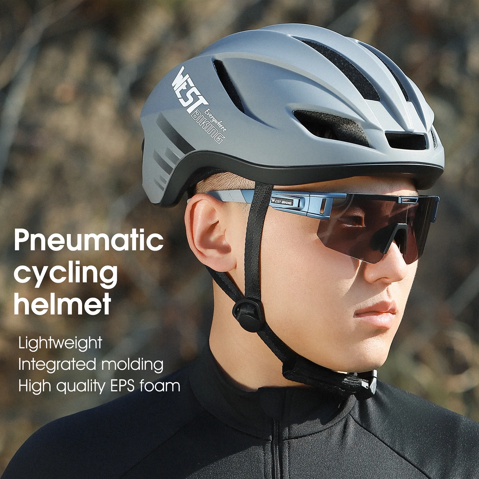 Breathable Cycling Helmet with Tail Light, Ultralight Bike Safety