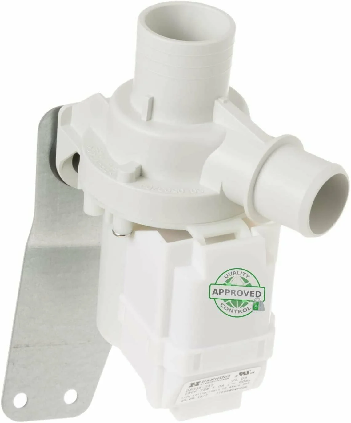 GLOB PRO SOLUTIONS WH23X10043 Washer Drain Water Pump Assembly 5