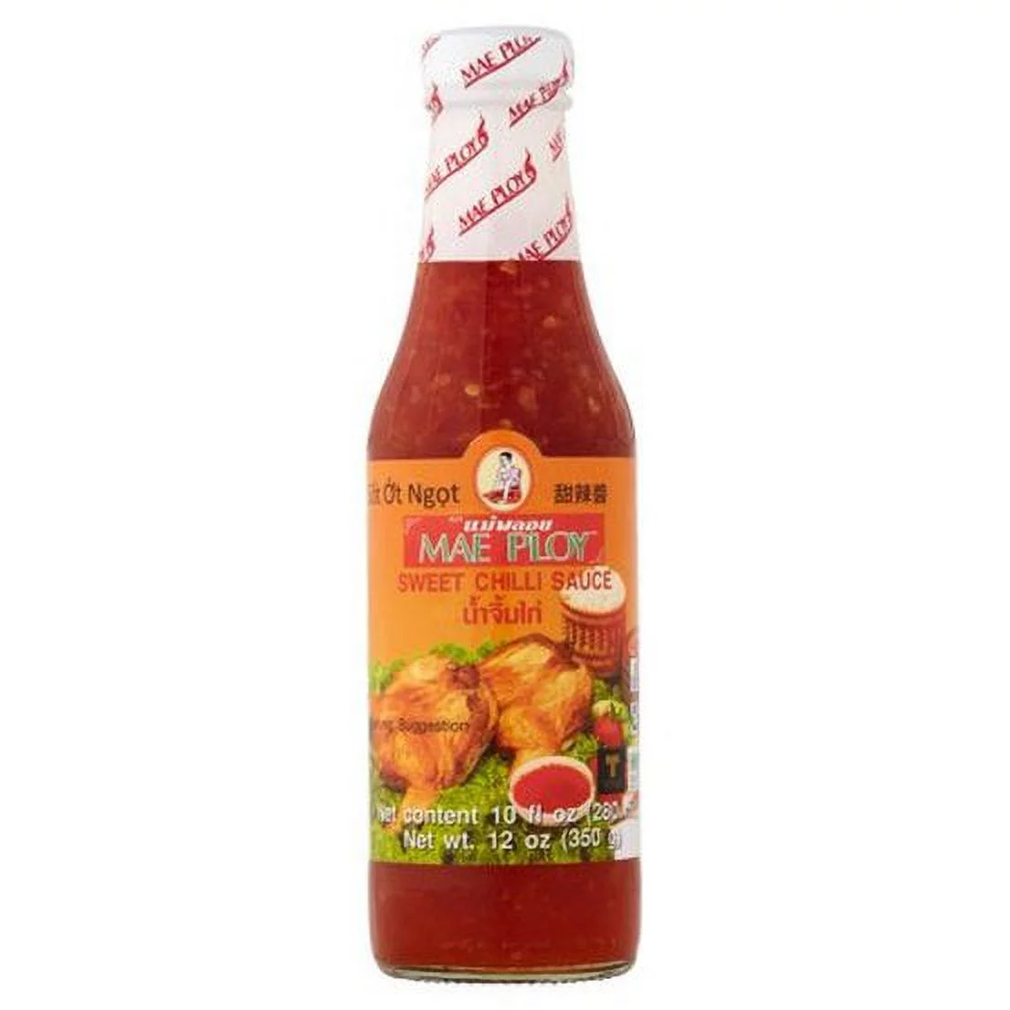 (2 Pack) Mae Ploy Sweet Chili Sauce, 12 oz