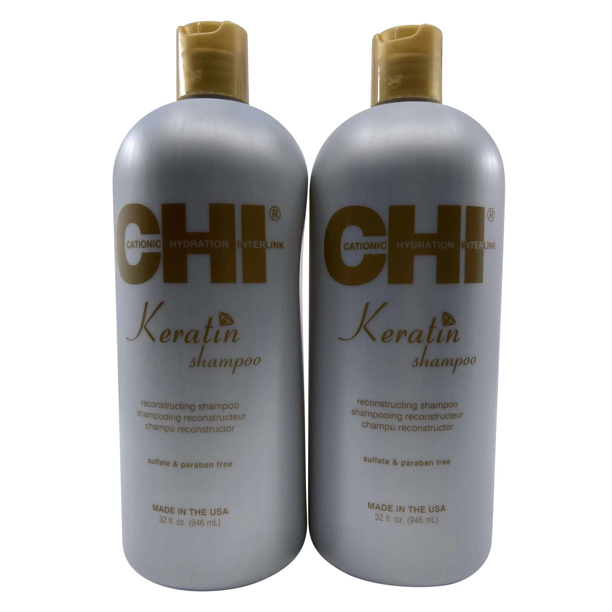Chi Keratin Shampoo 32 oz Pack of 2