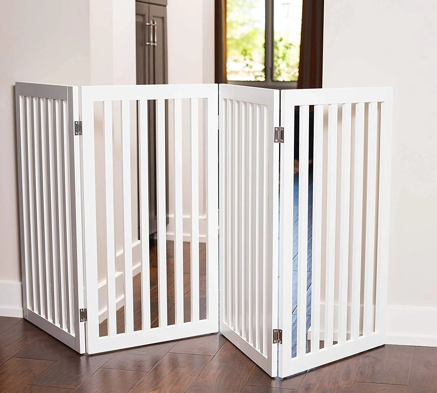 Internet's Best Traditional Pet Gate - 4 Panel - 36