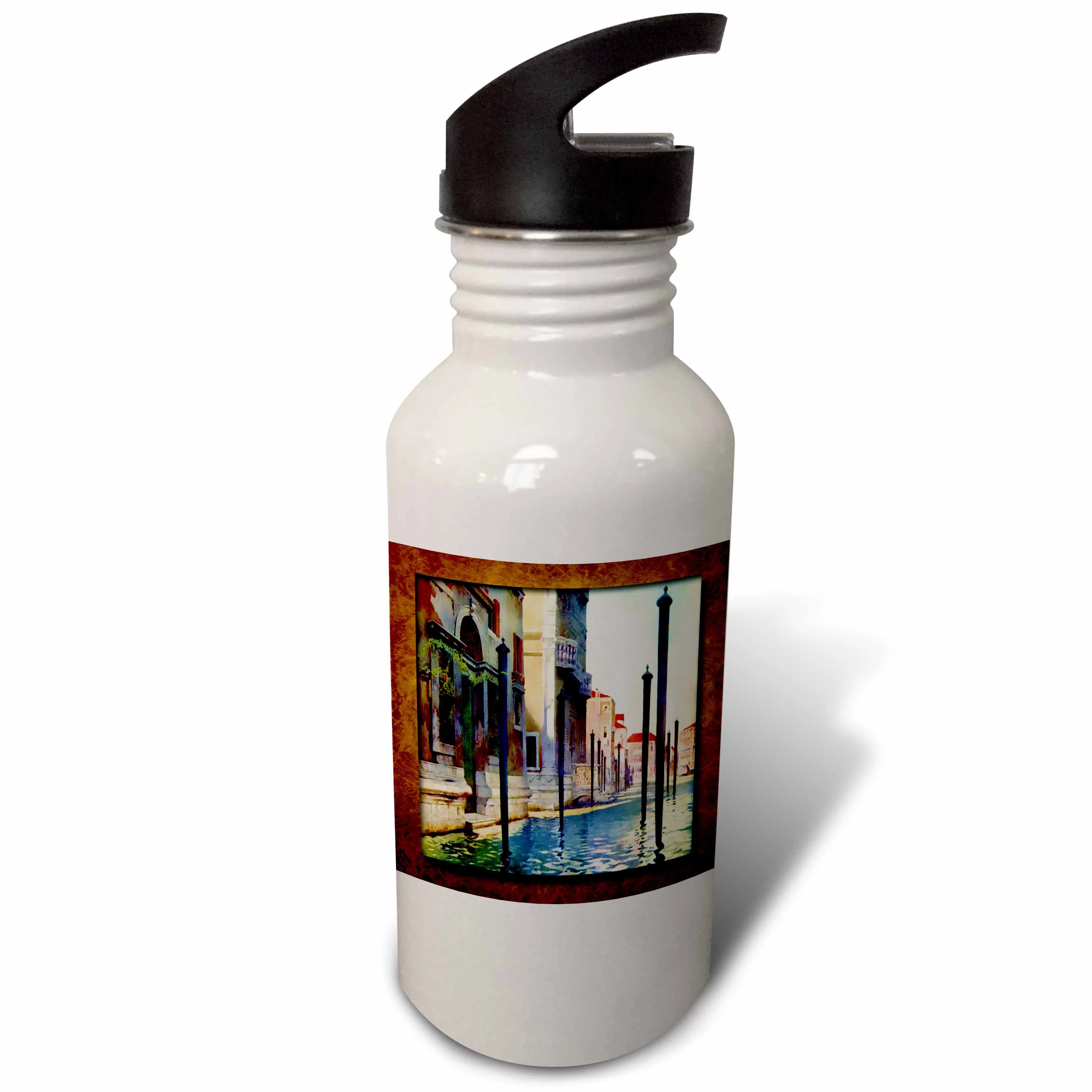 Grand Canal in Venice 21 oz Sports Water Bottle wb-149951-1