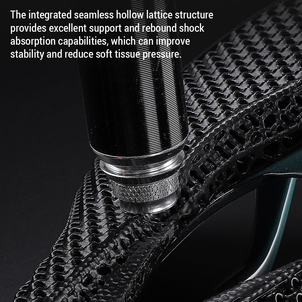 Lixada 3D Carbon Fiber Bike Saddle Ultralight Breathable Road Seat