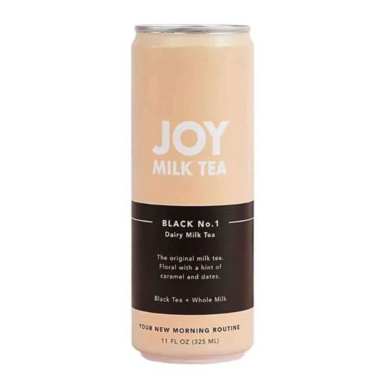 Joy Milk Tea 2204254 11 fl oz Black No.1 Dairy Milk Tea Beverage - Pack of 12