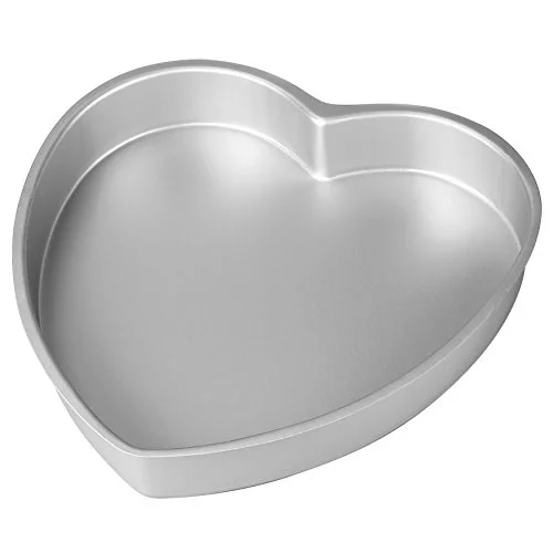 Wilton Aluminum Heart Shaped Cake Pan, 8 inch