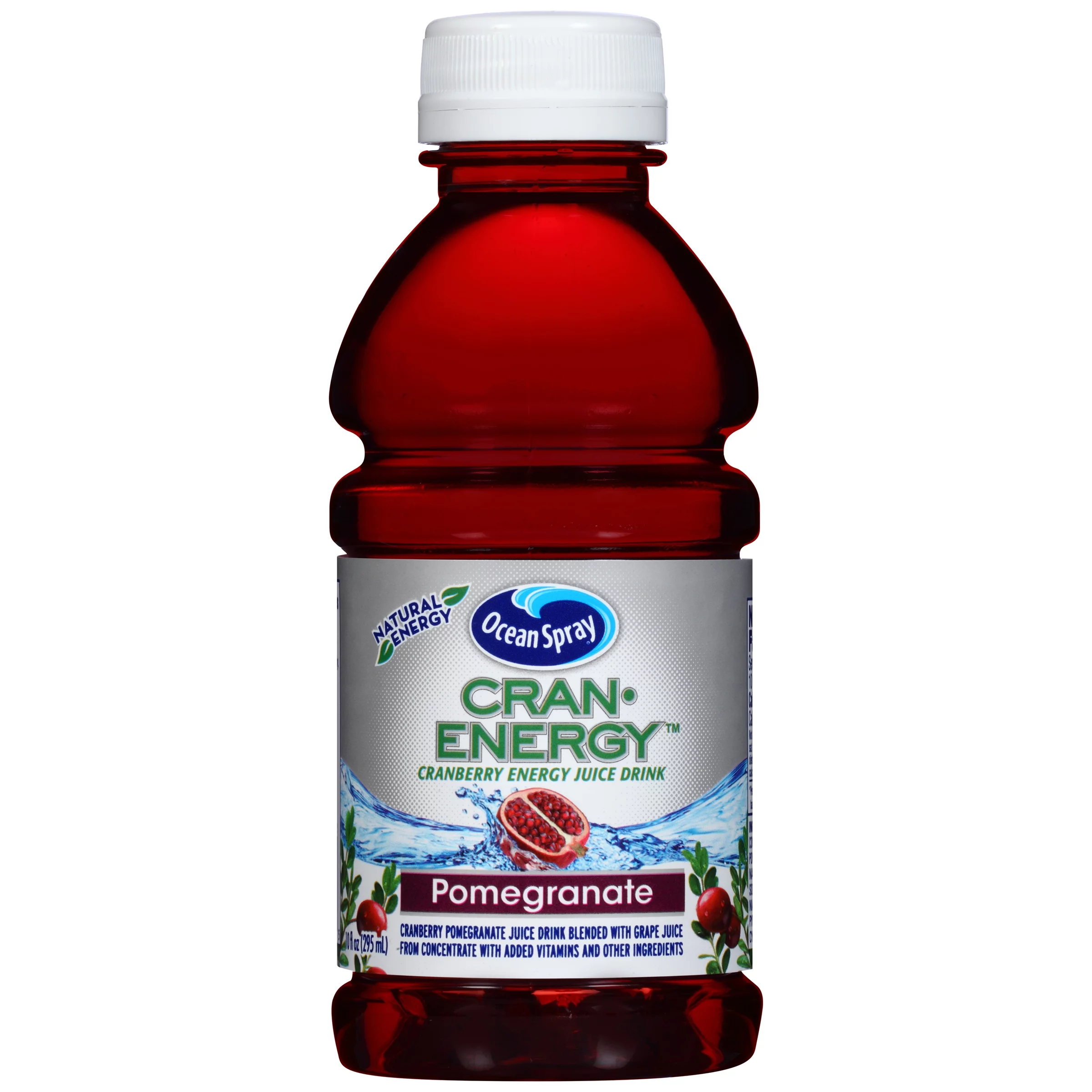 Ocean Spray Cran Energy Pomegranate Juice Drink, 10 Fl Oz, 6 Count