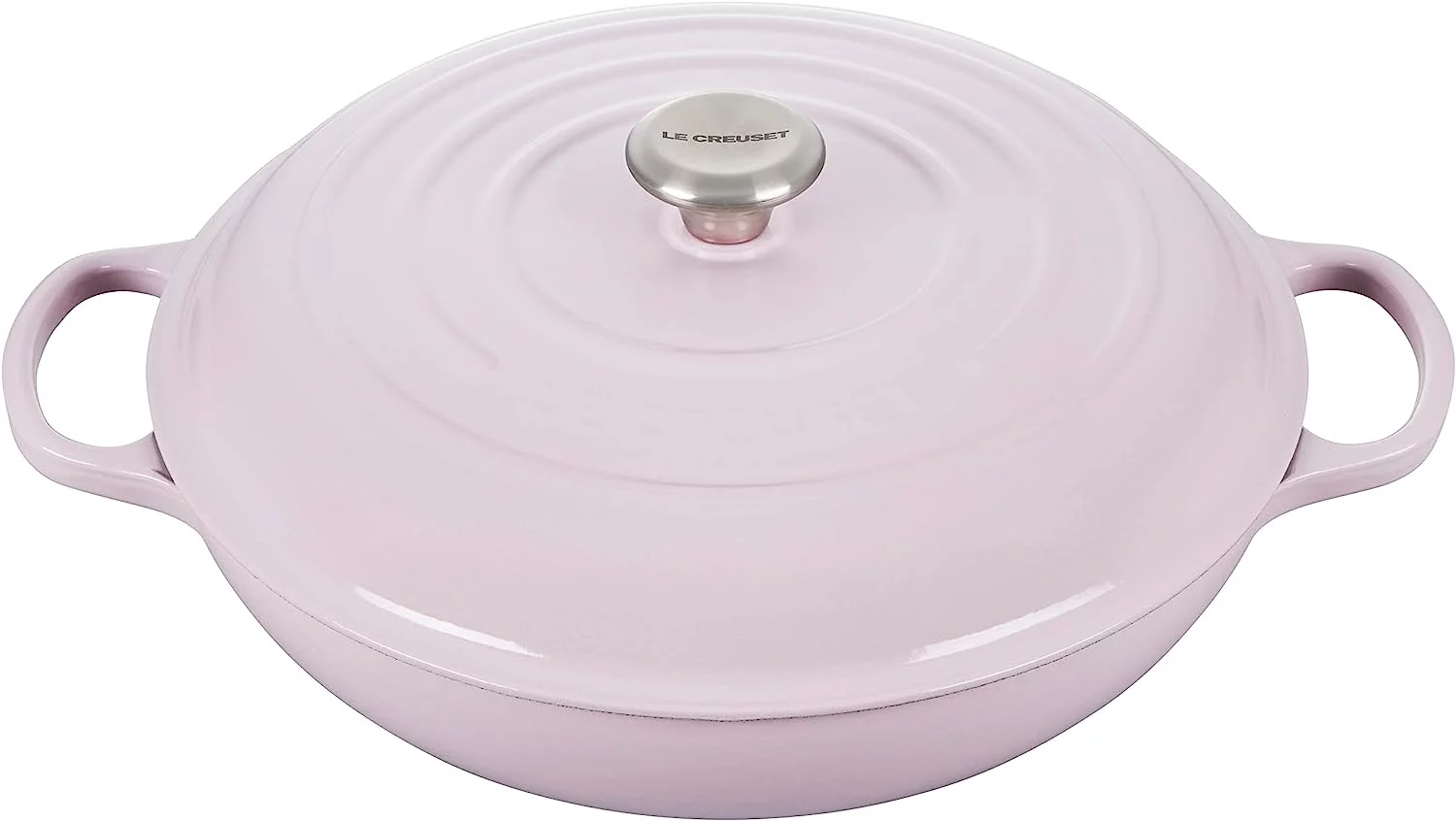 Le Creuset Enameled Cast Iron Signature Braiser, 5 qt., Shallot