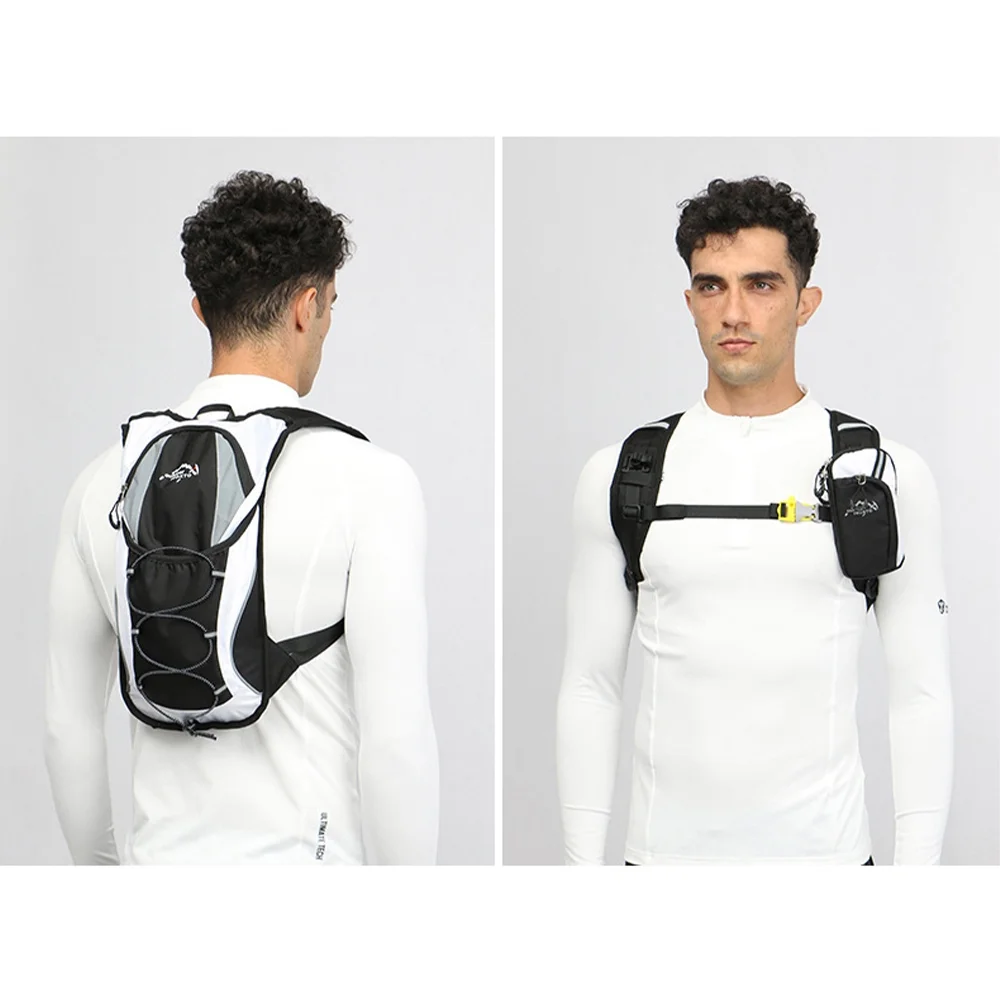 INOXTO 5L Hydration Pack Water Backpack for Cycling Hiking Running Lightweight Two Shoulder Bag