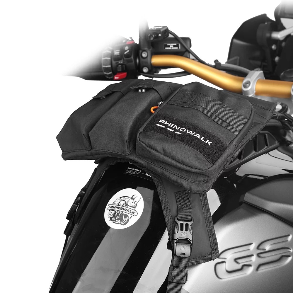 2L Large Capacity Bike Handlebar Bag - Multifunctional Cycling Front Tube Bag, Shoulder and Messenger Bag Accessory