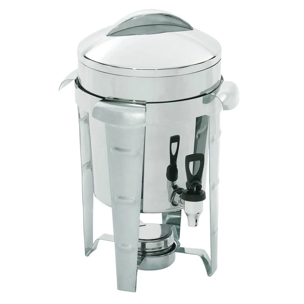 Maximillian Steel Mirror Finish S/S Coffee Urn, 11.6 Qt