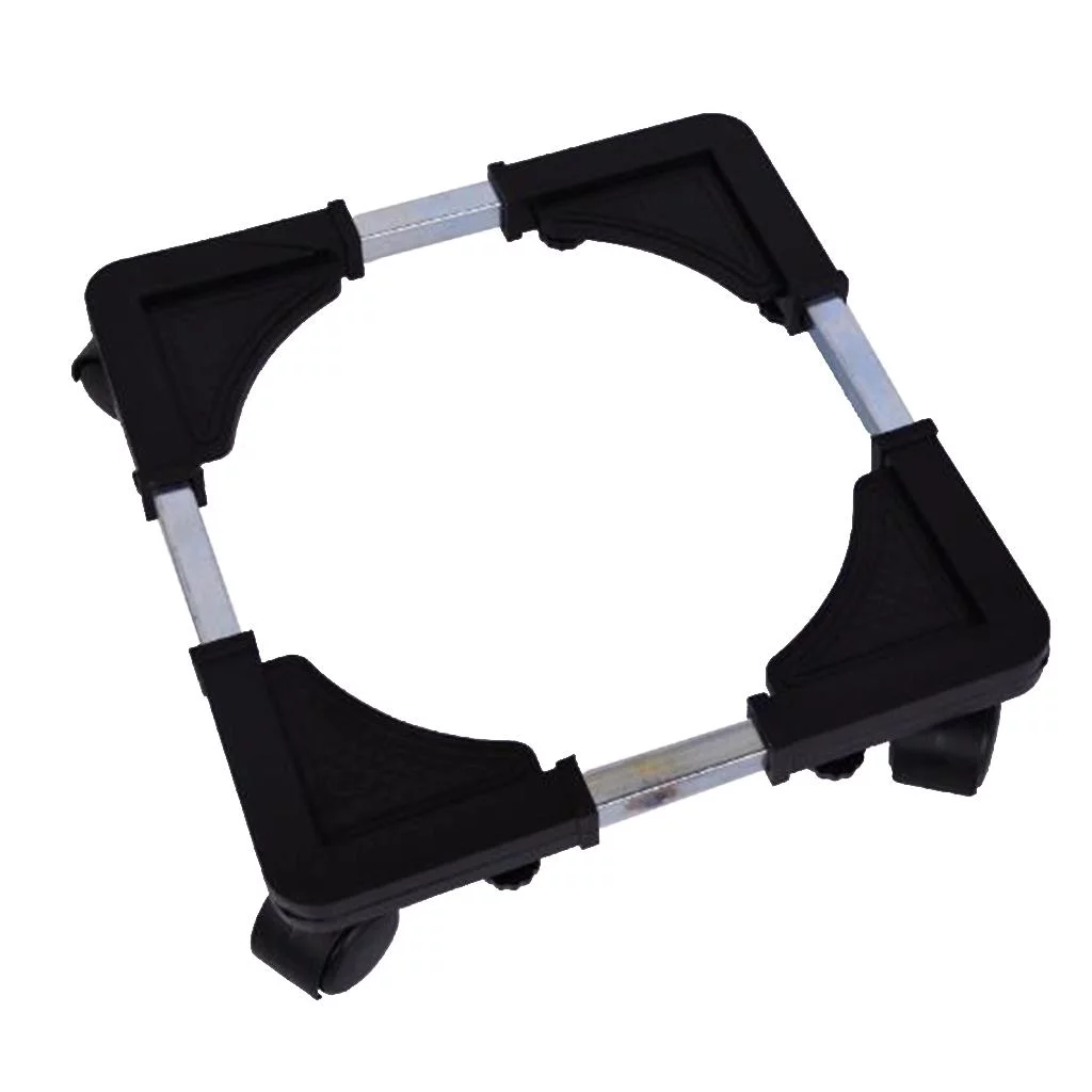Mobile Base Fridge Stand Adjustable Washing Machine Stand 32x32cm