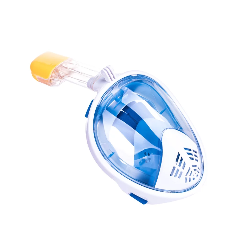 1PC Diving Mask Fashion Silicone Swimming Goggles Cool Snorkeling Swim Glasses All Dry Swimming Goggles with Air Tube Anti-fog