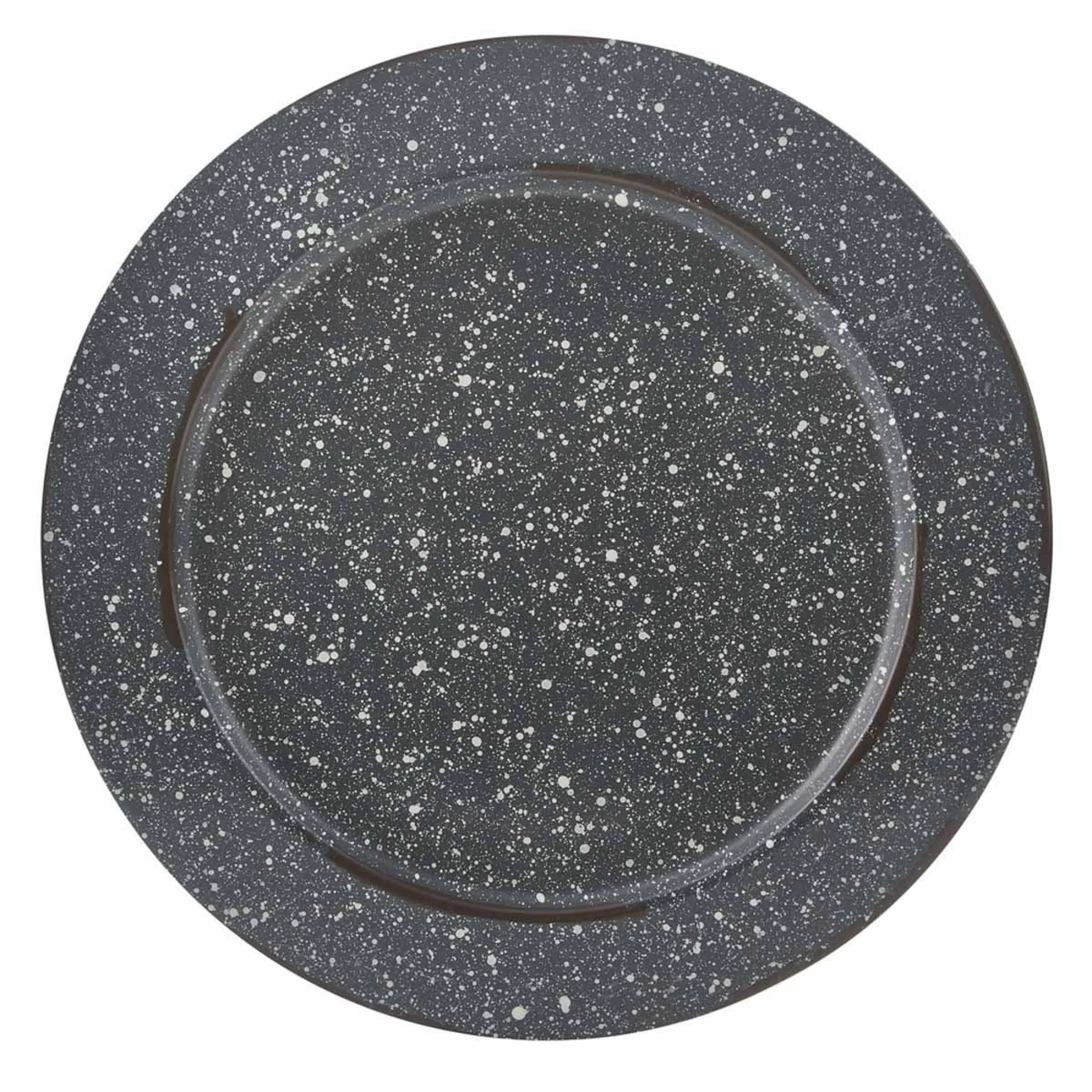 Park Designs Granite Enamelware Charger Set - Gray