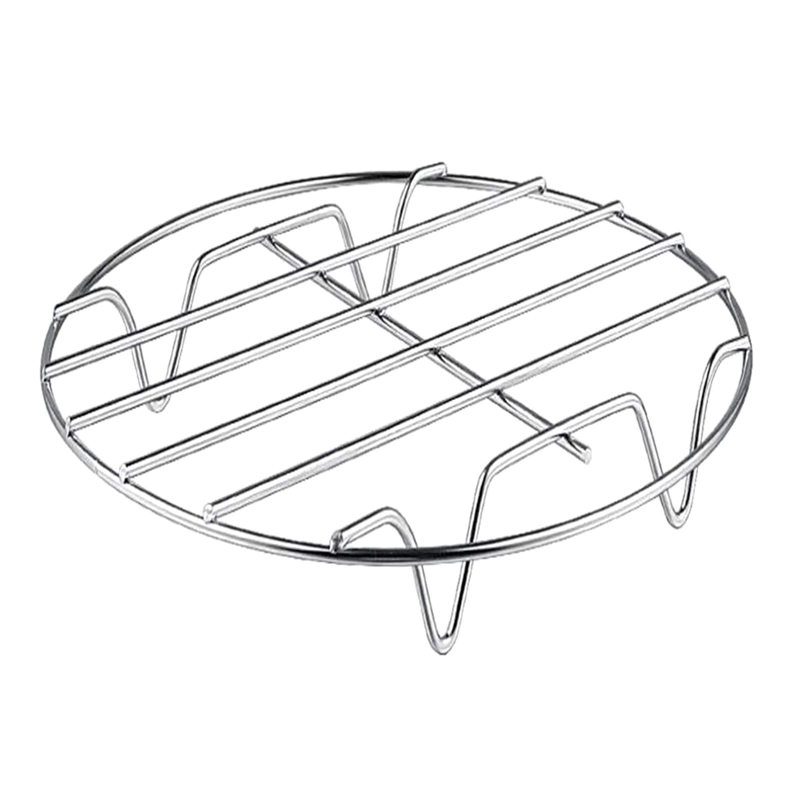 Htovila 10Pcs Air Fryer Accessory Kit Frying Baking Pan Rack Pizza Tray Pot Metal Holder Bread Bracket Cupcake Mould Set for 3.2QT-5.8QT Air Fryer