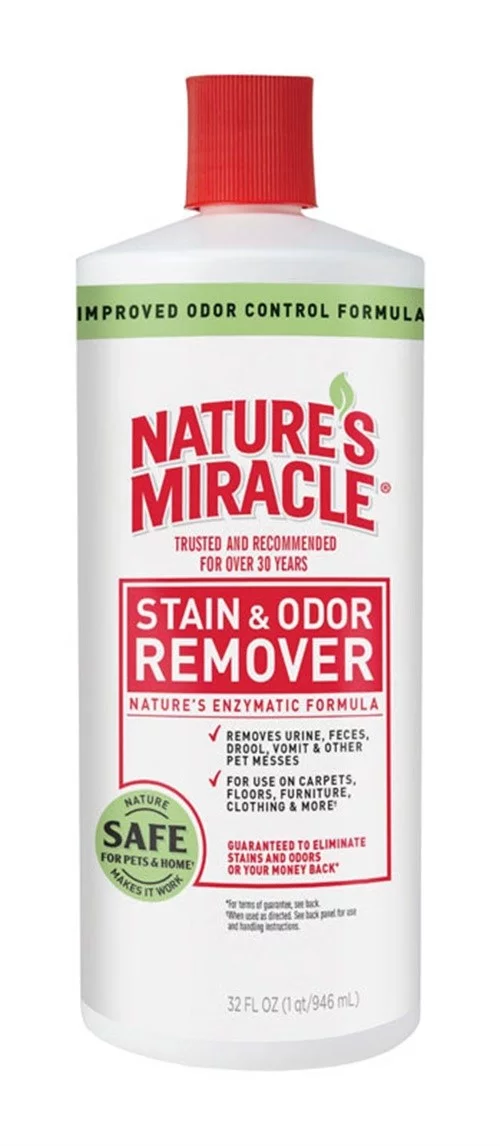 Nature's Miracle Enzymatic Formula Dog Stain & Odor Remover, 32 fl oz