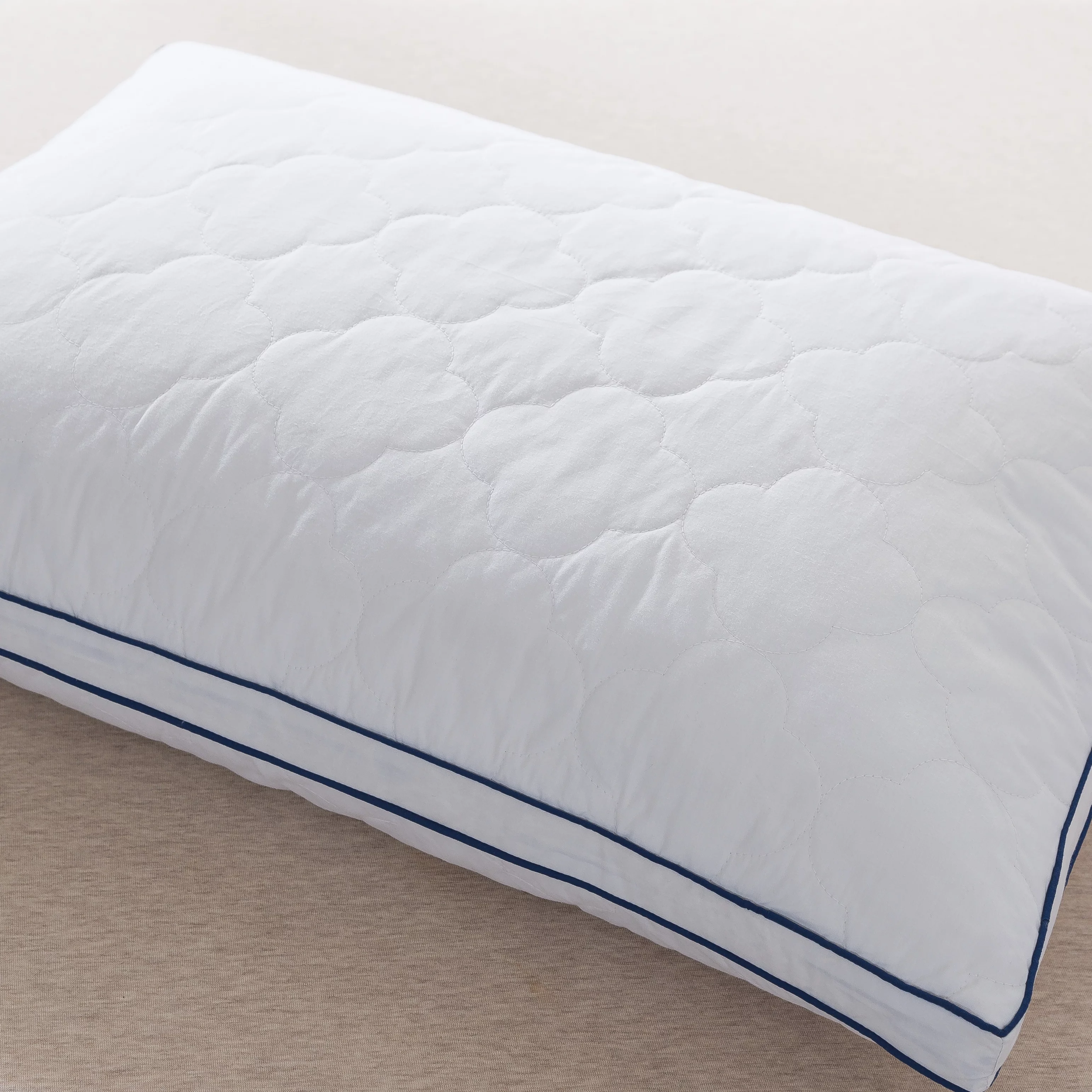 Royal Velvet White European Down Blend Surround Pillow - Standard/Queen