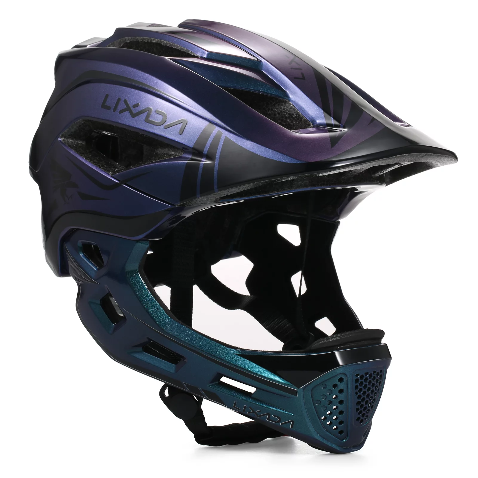 Lixada Detachable Full Face Sports Safety Bike Protective Gear for Cycling Skateboarding Roller Skating Scooter