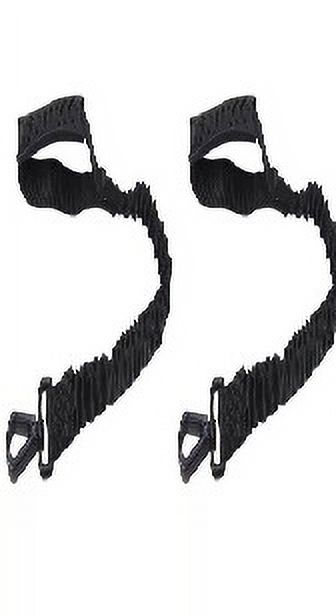 Bungee Dog Leash Heavy Duty Fast Dispatch 2 Handle Control Quick Release Cat Dog Pet Leash with Shock Absorbing Dog Training Leashes Black Multi Selection (2 Pcs)