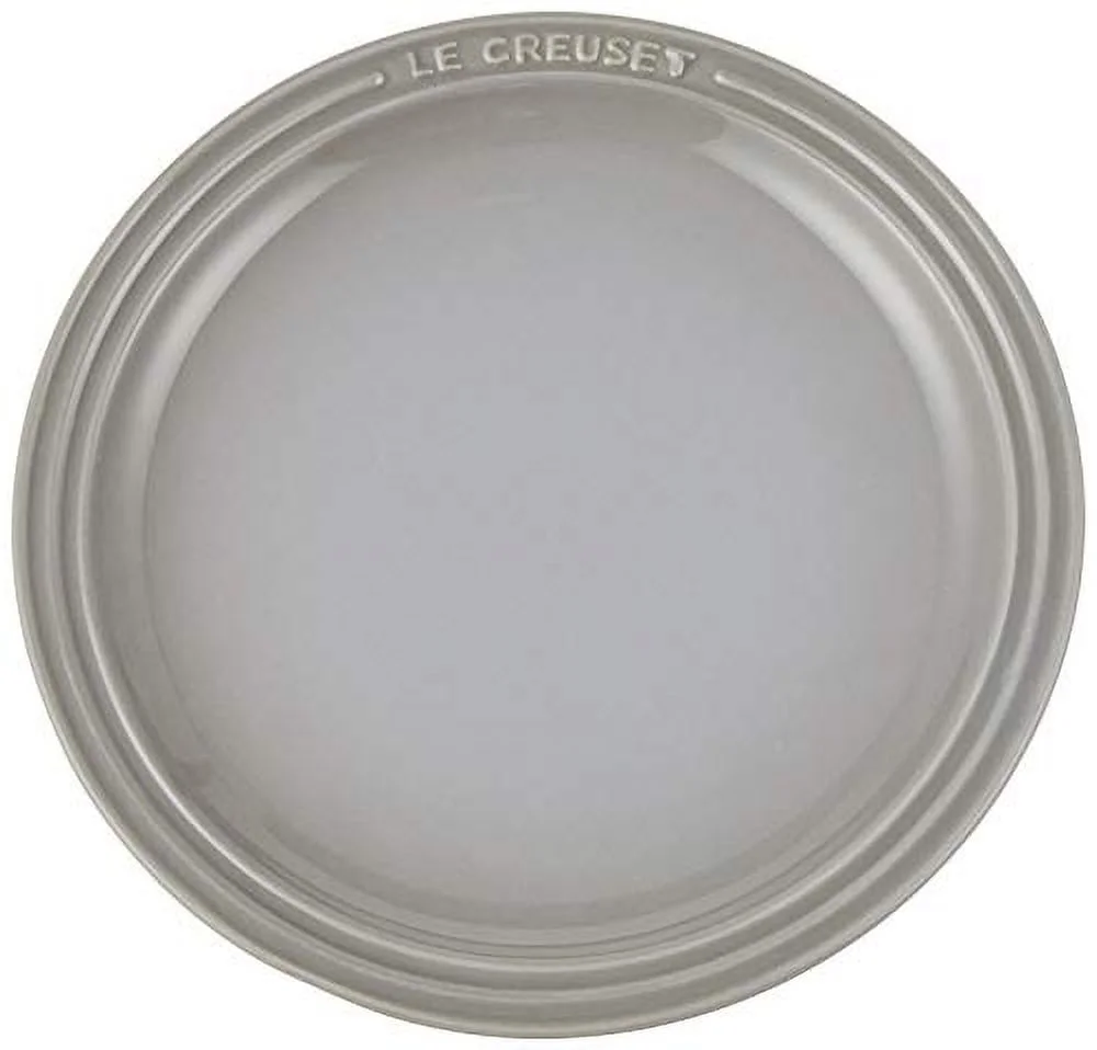 Le Creuset Plate 23 cm Mist gray, heat and cold resistant, microwave oven-safe, ovenproof dish, heatproof dish