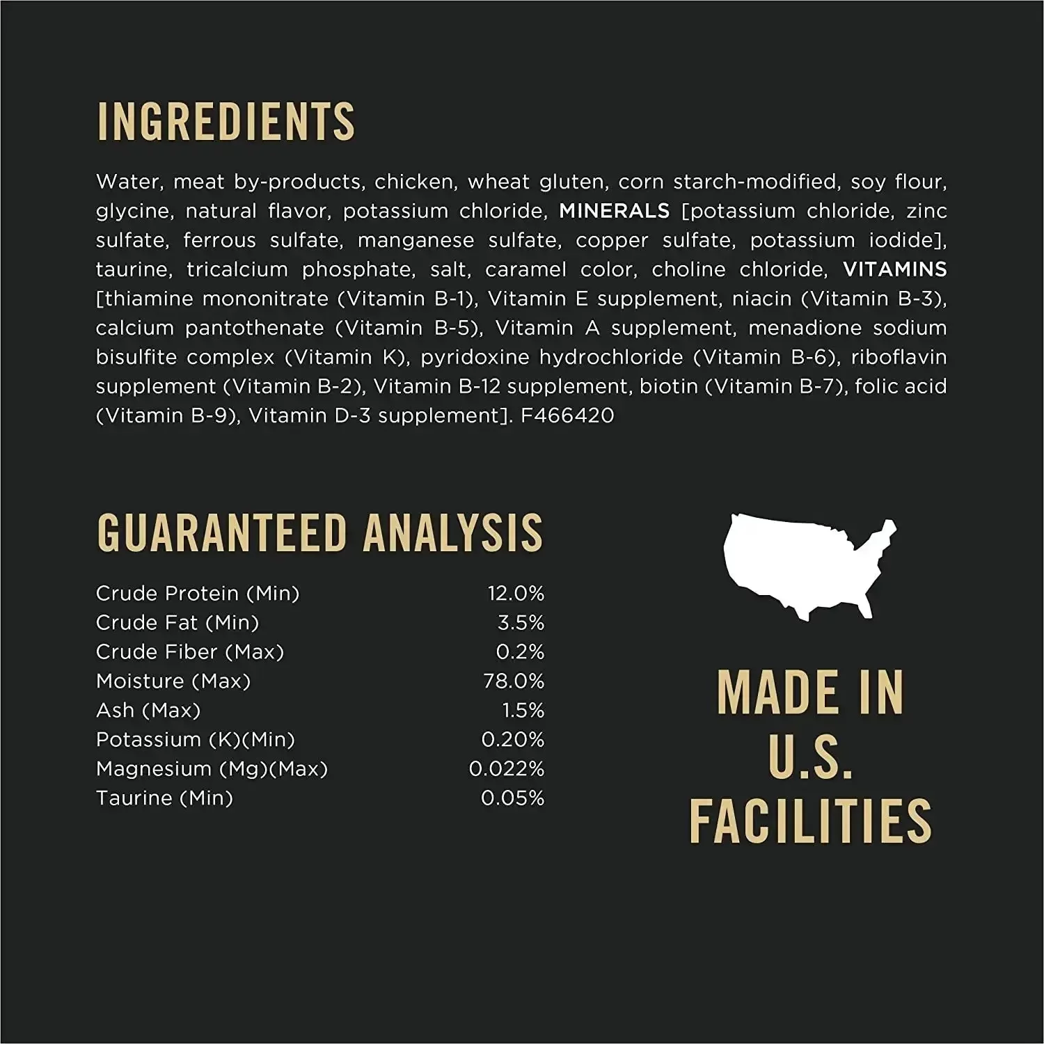 Purina Pro Plan Urinary Tract Adult Wet Cat Food Chicken 3 oz.