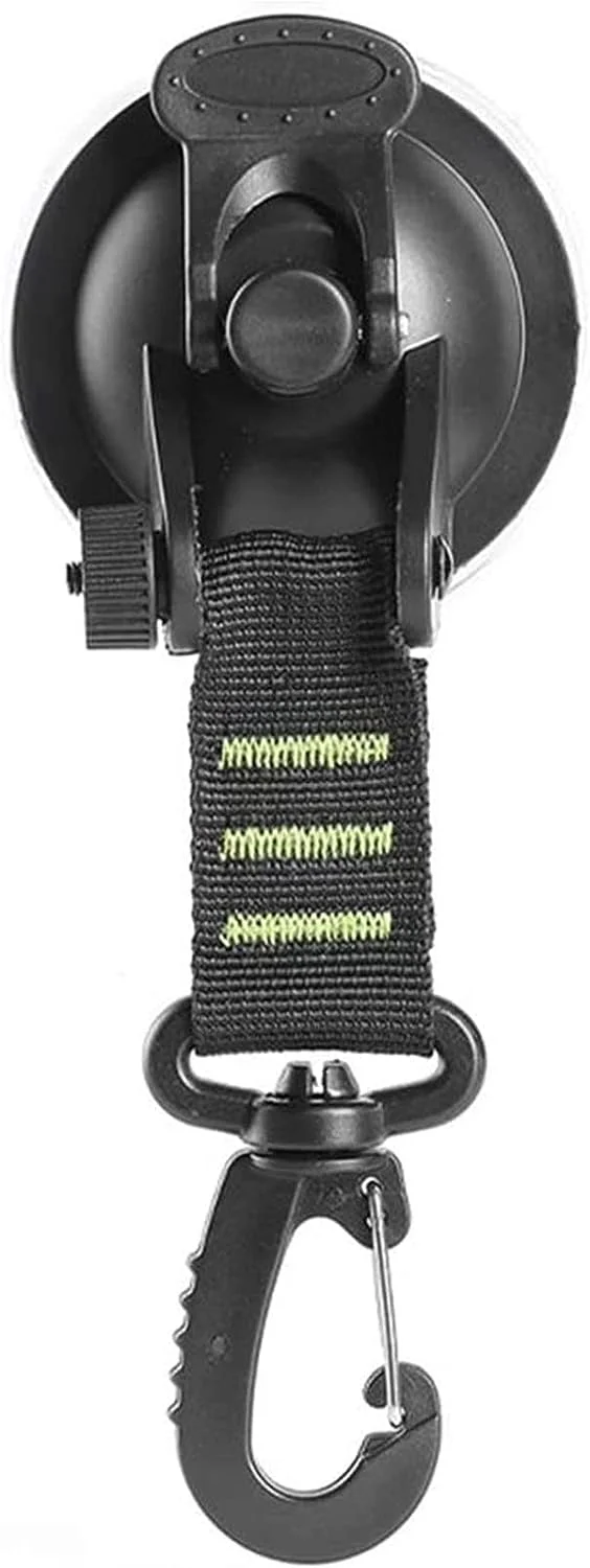 Suction Cup Anchor, with Securing Hook Heavy Duty Strong Suction Cups Anchor Suction Cup Tie Downs, For Camping Tarps, Car Cover, Canvas