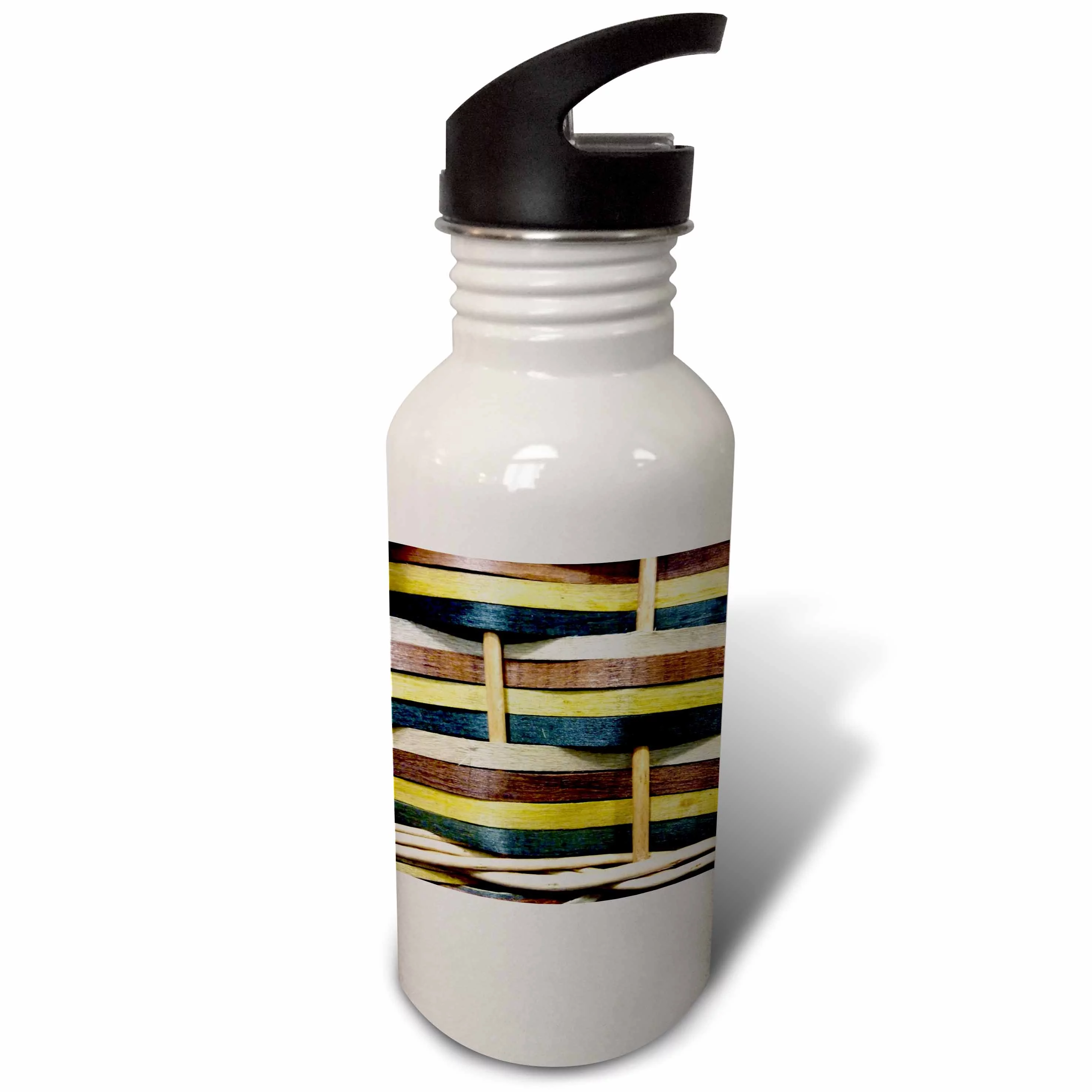 Basket Weave 21 oz Sports Water Bottle wb-17700-1