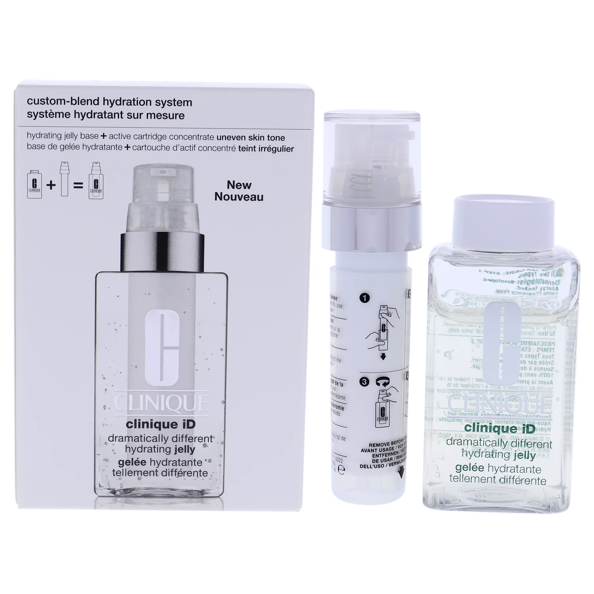 Clinique ID Dramatically Different Hydrating Jelly + Active Cartridge Concentrate - Uneven Skin Tone, 4.2 oz Moisturizer