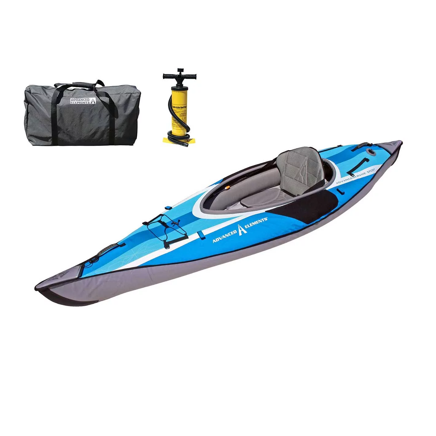 Advanced Elements AdvancedFrame® Sports - Inflatable Kayak with Pump - 10 ft - Blue