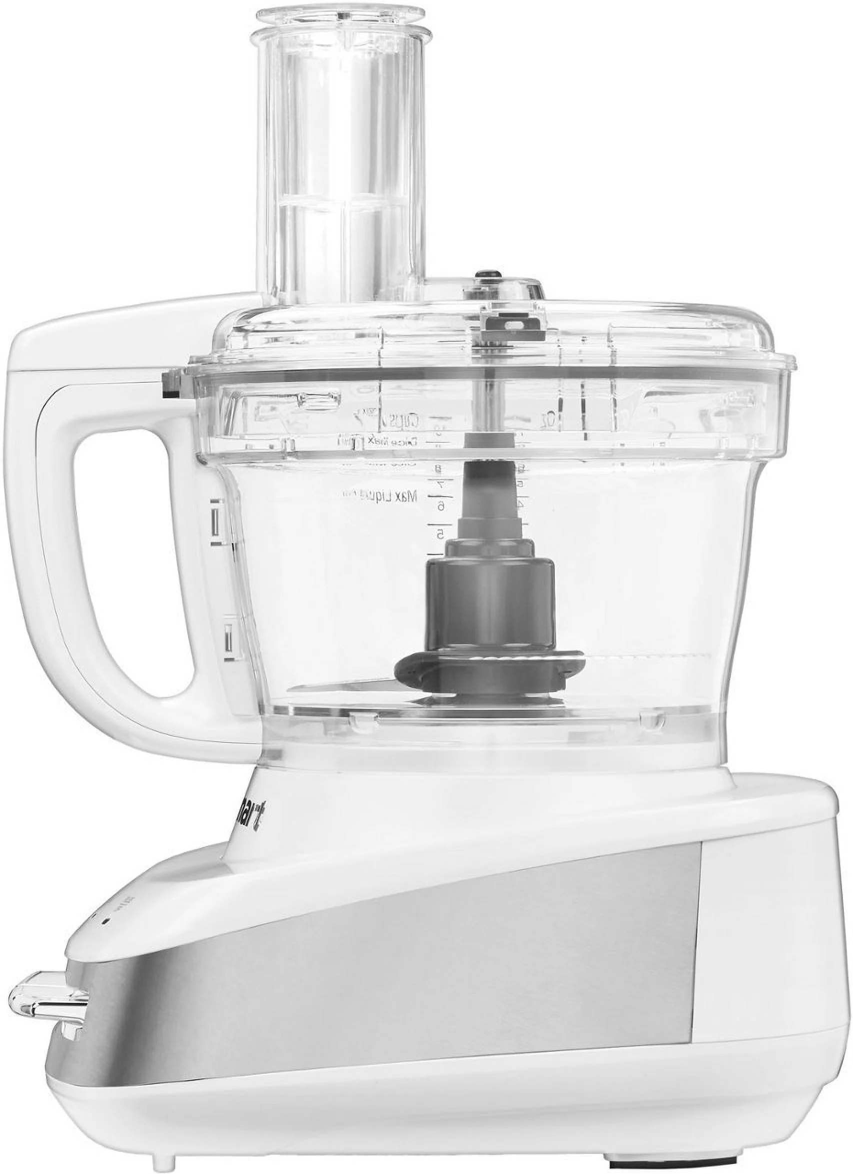 Custom 10-Cup Food Processor - White & Stainless