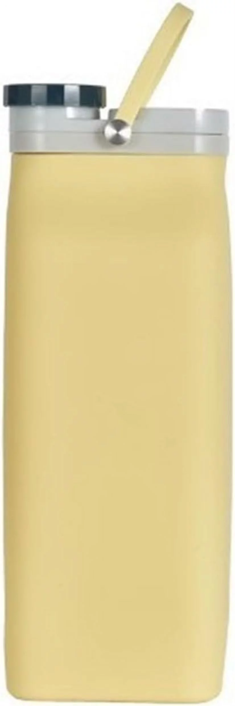 Portable Kettle Sports Water Bottles Outdoorsy Squeeze Water Bag Water Drinking Bottle Collapsible Water Bottles Travel Water Bottle Water bottle (Color : Yellow, Size : 600ml)