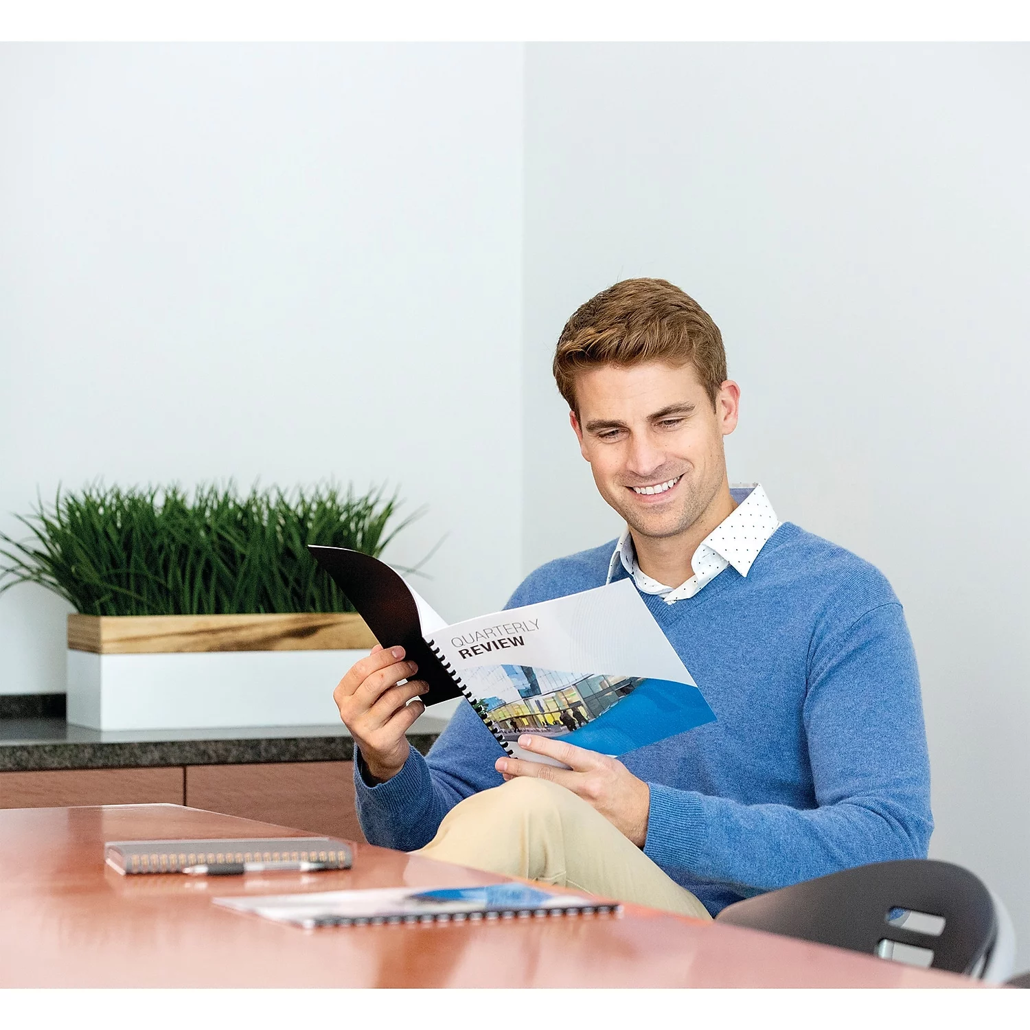 52328 Fellowes Plastic Combs - Oval Back, 1