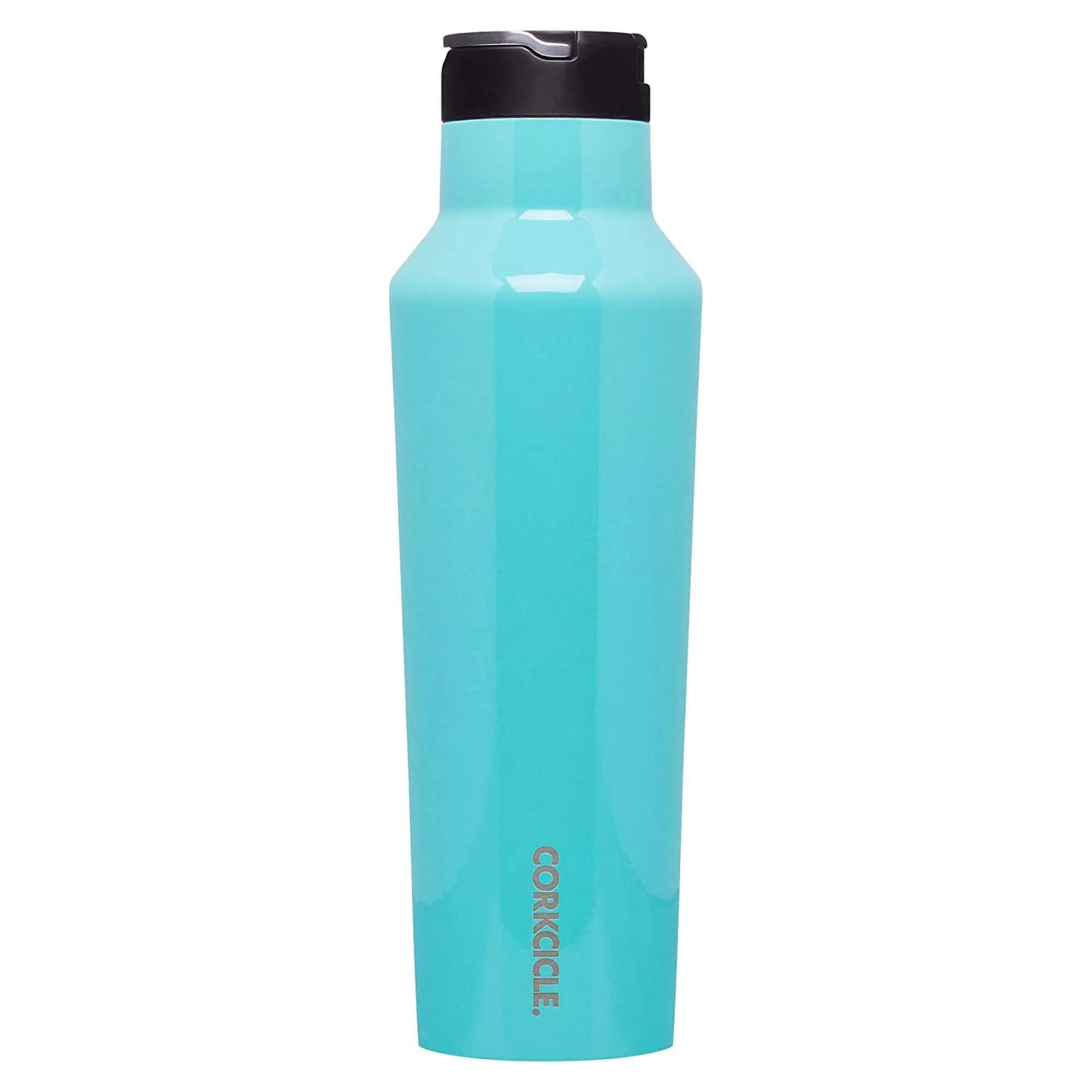Corkcicle Classic 20 Oz Canteen Stainless Steel Water Bottle, Gloss Turquoise