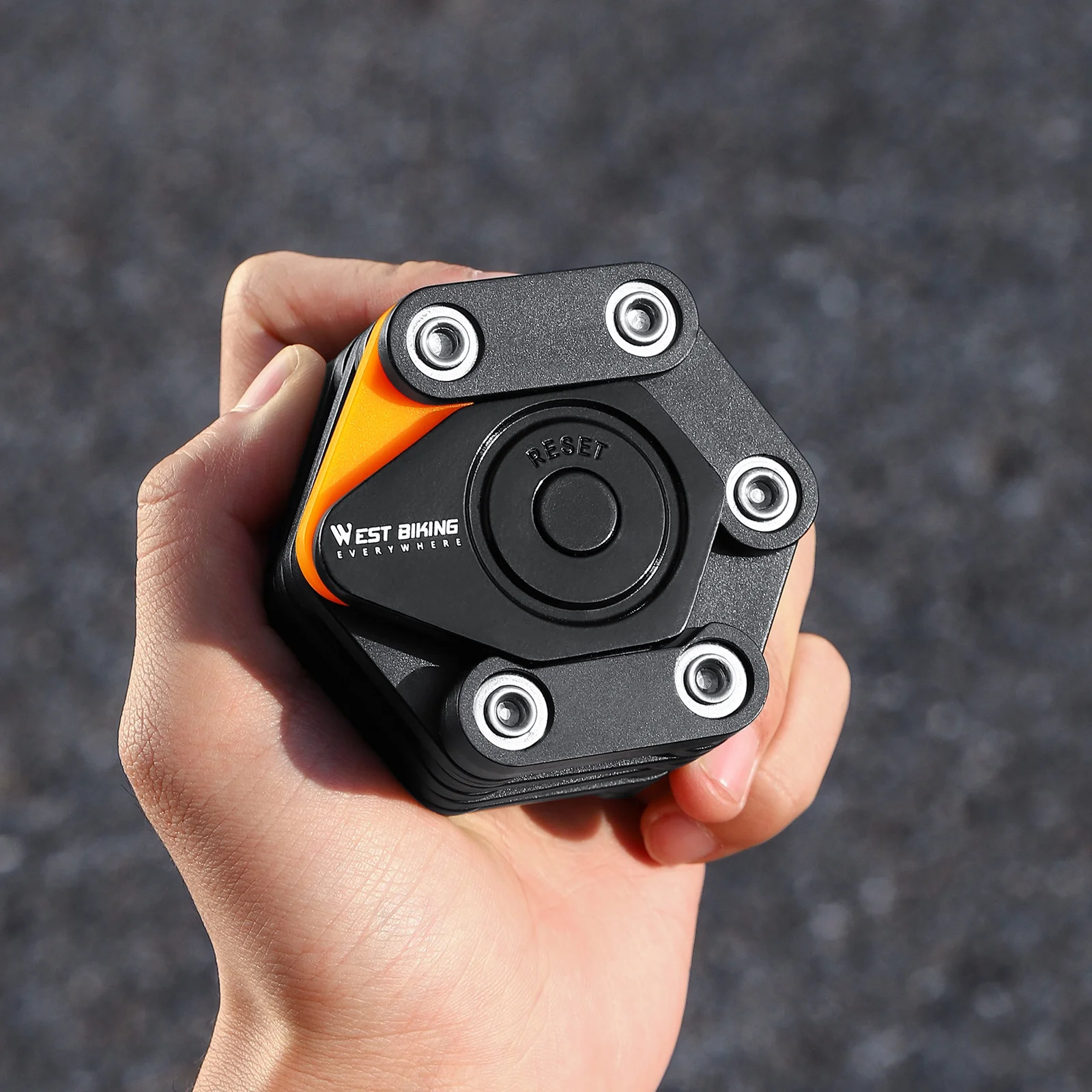 WEST BIKING Bike Lock,Bike Chainlock Lock Safety Antitheft Bike Lock Antitheft Bike Lock West Antitheft Lock Chainlock Lock