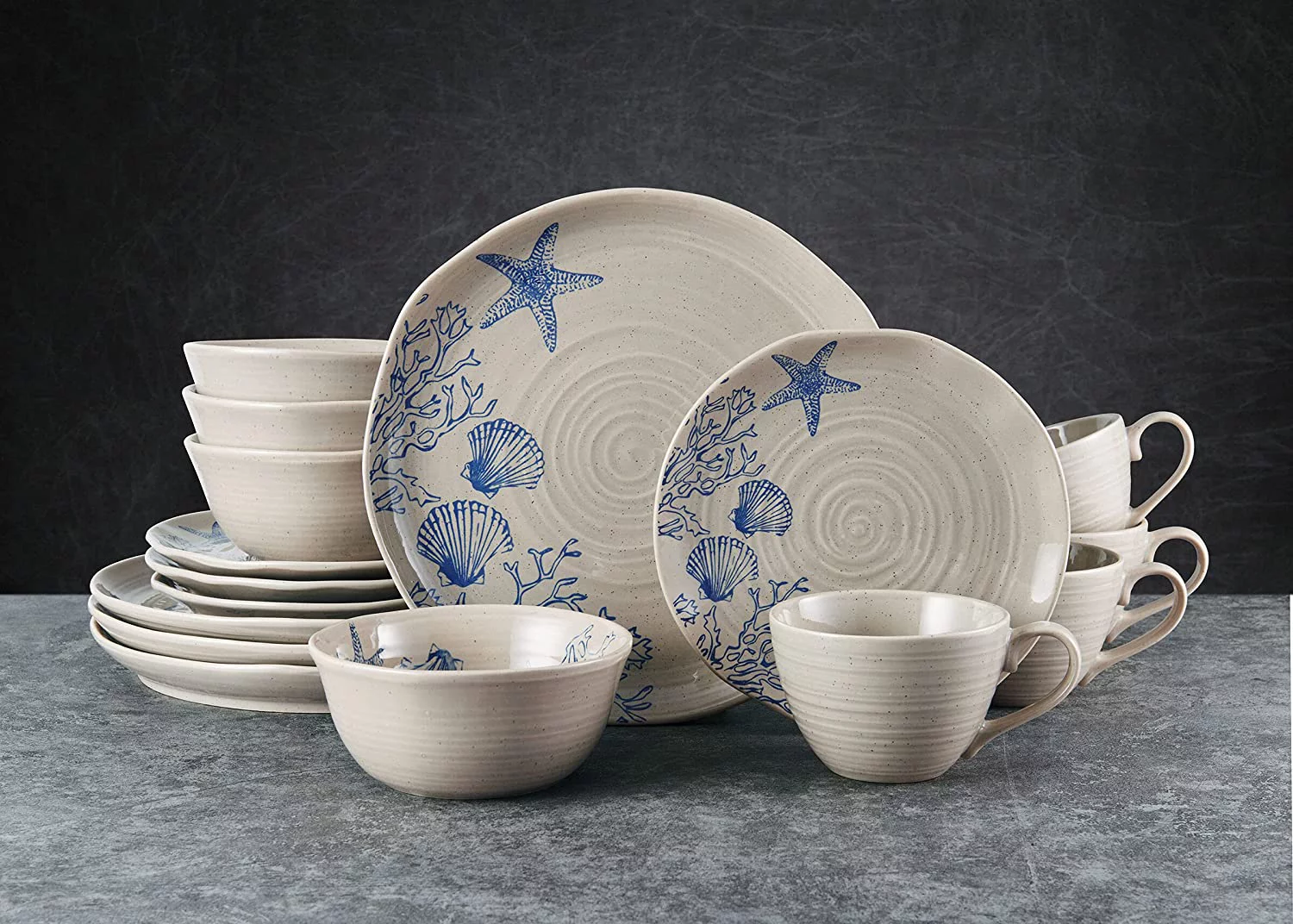 Pfaltzgraff® Southport 16-Piece Dinnerware Set Stoneware