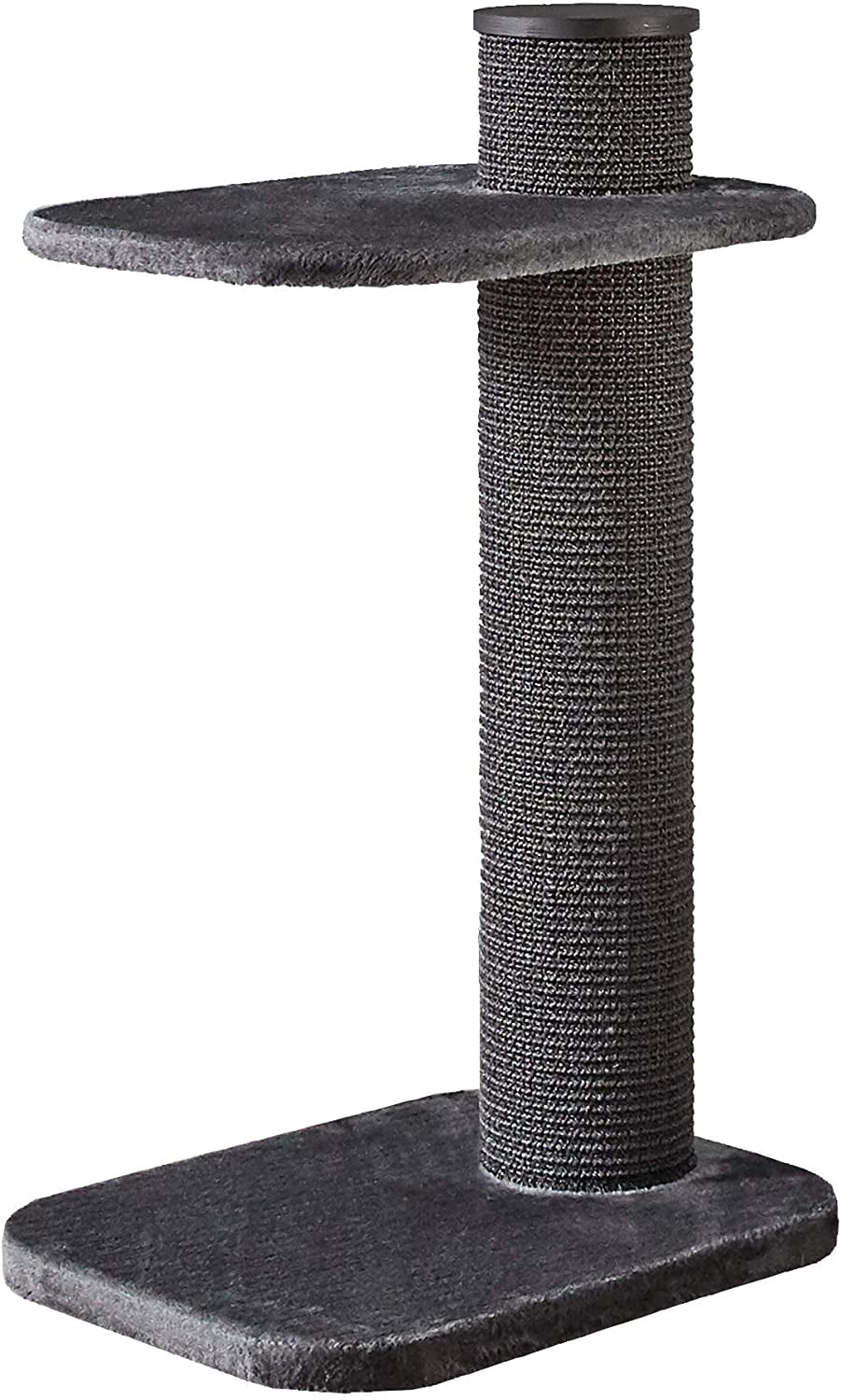 Two by Two Maple Cat Tree 2 Grey 38.2-inch Cat Scratching Post