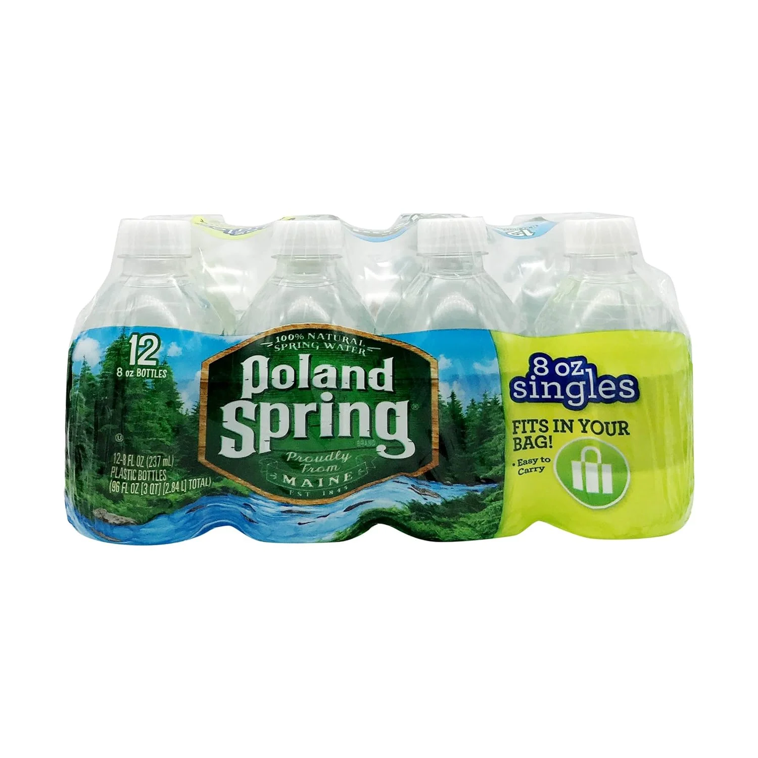 Half Pint Natural Spring Water 12 Pk - 27.6 Pounds