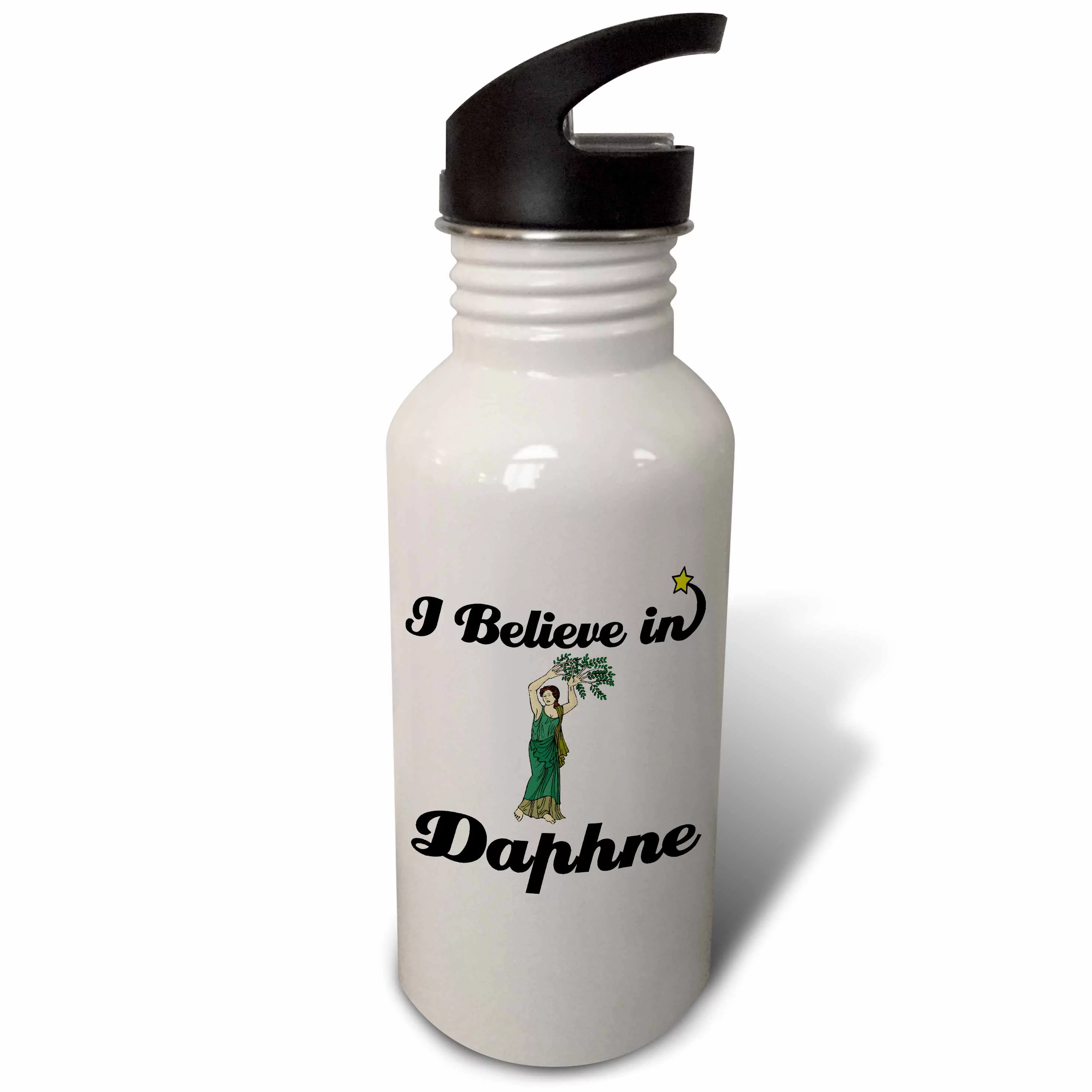 I Believe In Daphne 21 oz Sports Water Bottle wb-105088-1