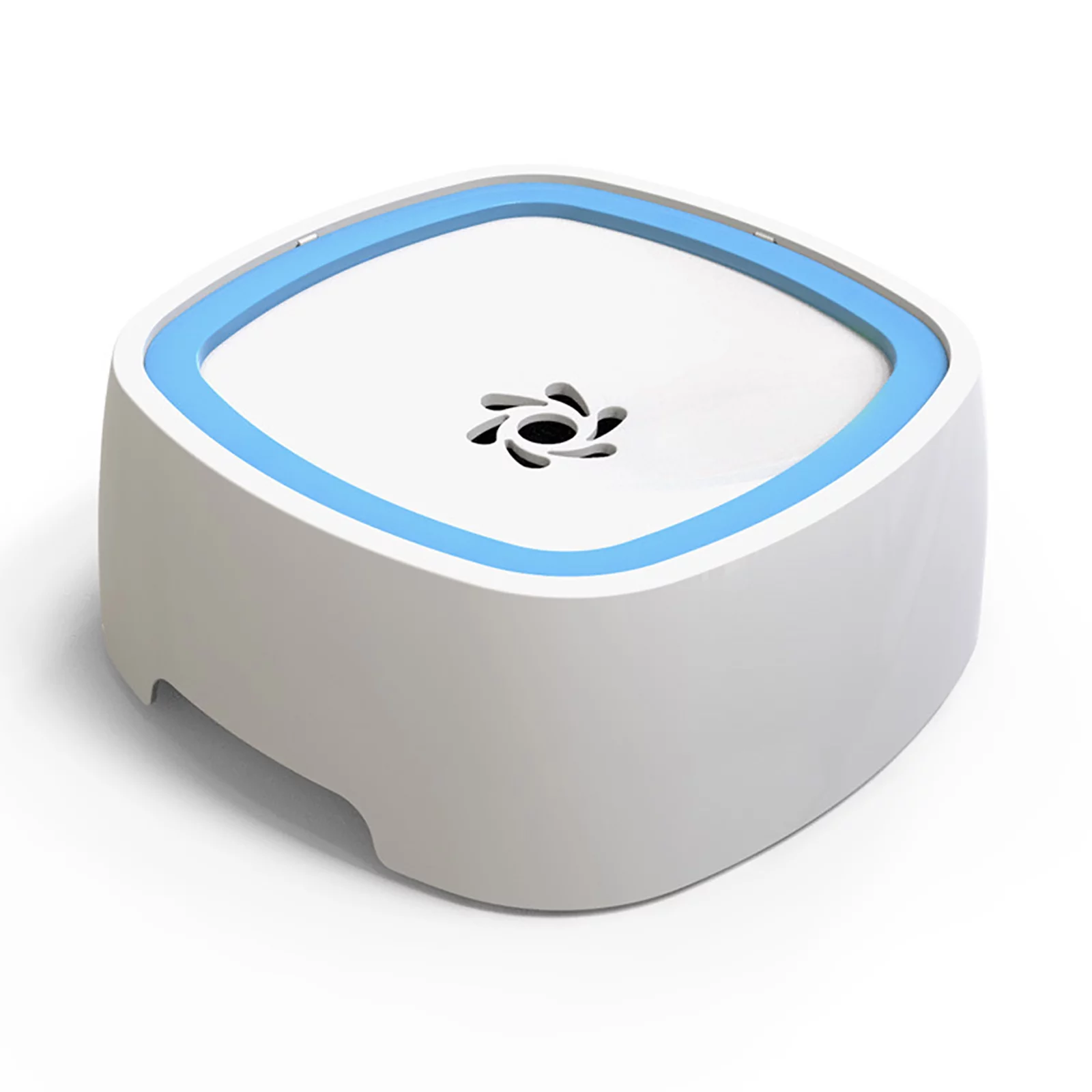 SEARCHI Dog Water Bowl 1L Large Capacity for Pets Slow Drinking, Non Spill Water Feeder Pet Water  Proof Curved Non- Dispenser Vehicle Carried Travel Water Bowl for Dogs Cats