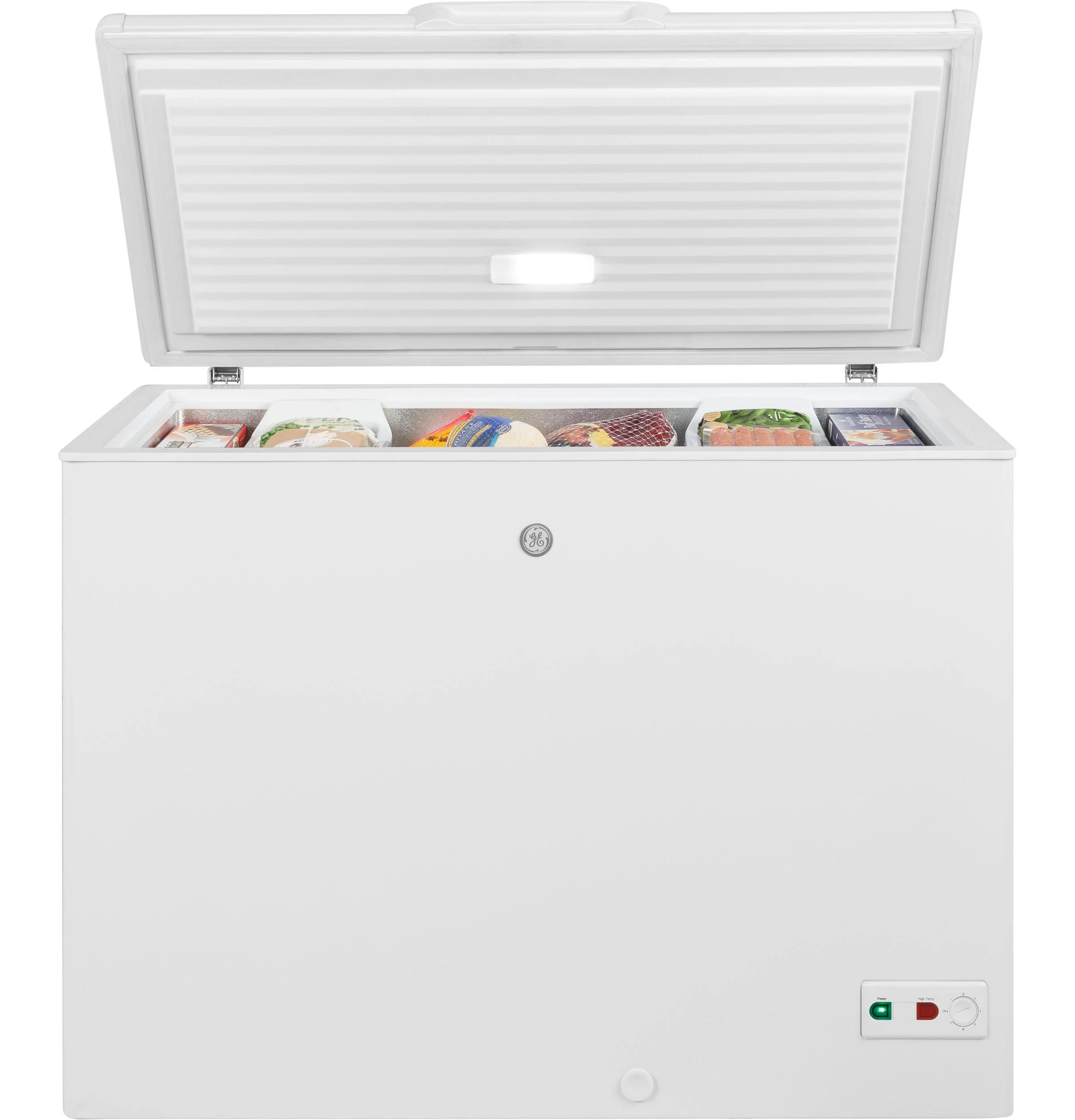 GE APPLIANCES FCM11SRWW CHEST FREEZERS White