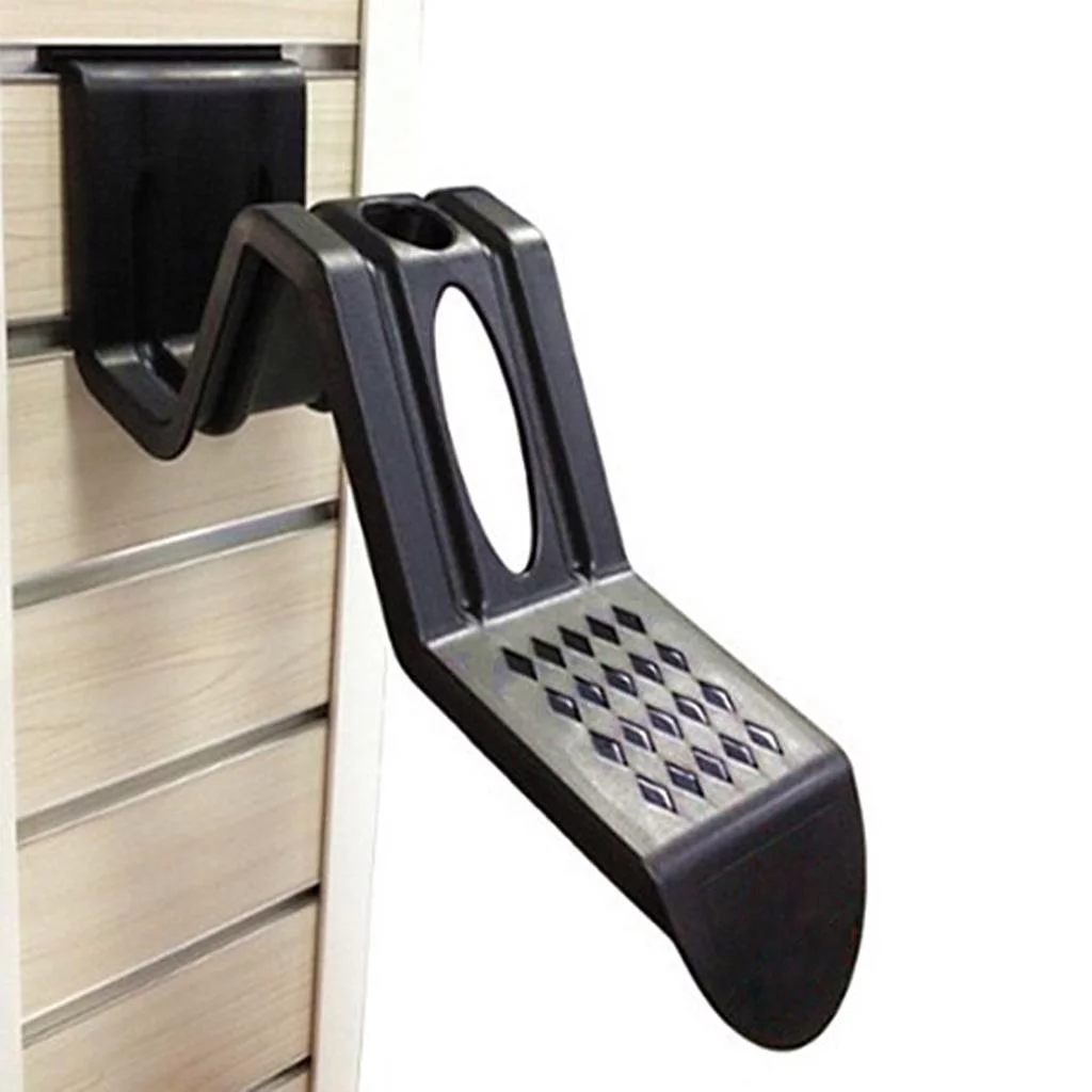 -Mounted Display Rack Bike Shelf Bracket Hat Organizer Hanger Accessories