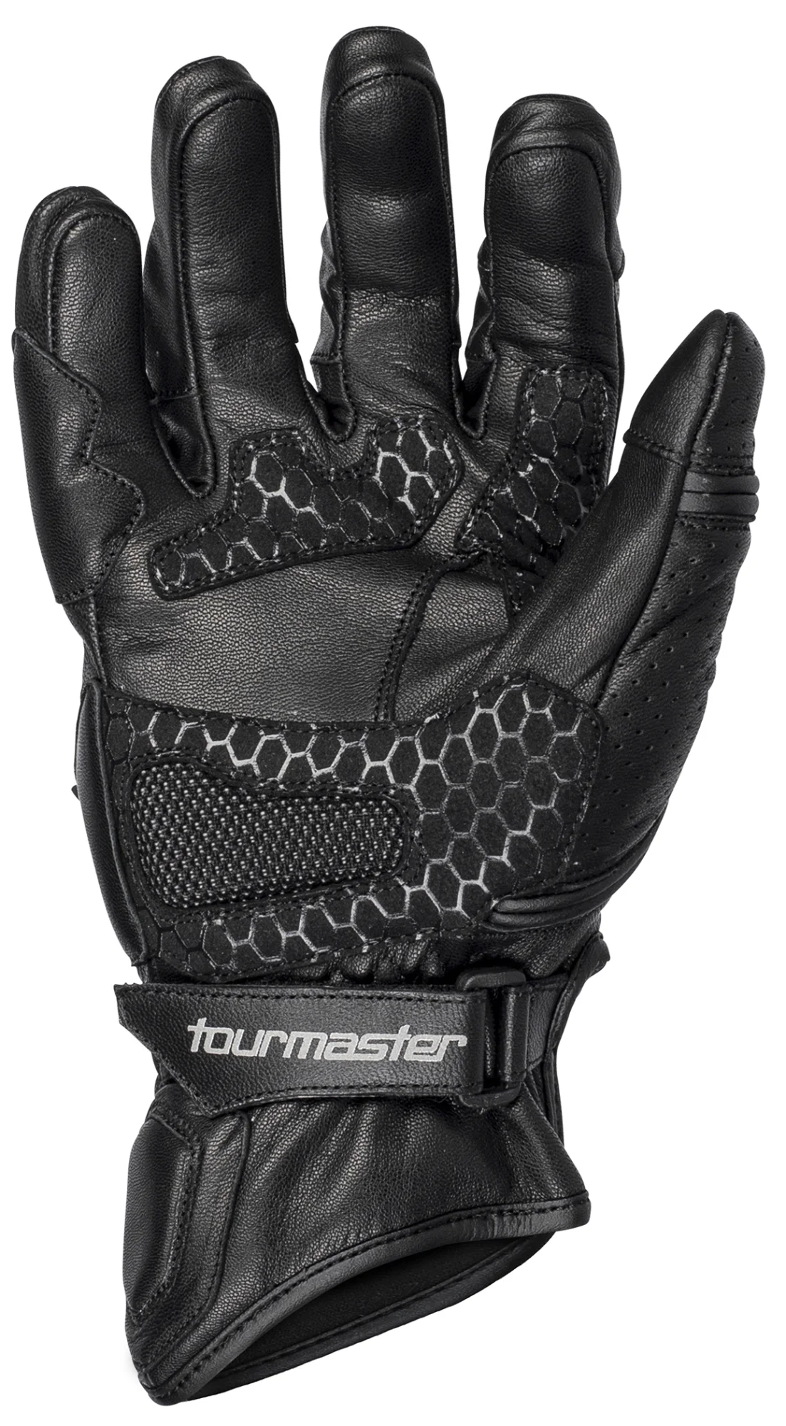 Tourmaster Elite Leather Gloves - Black