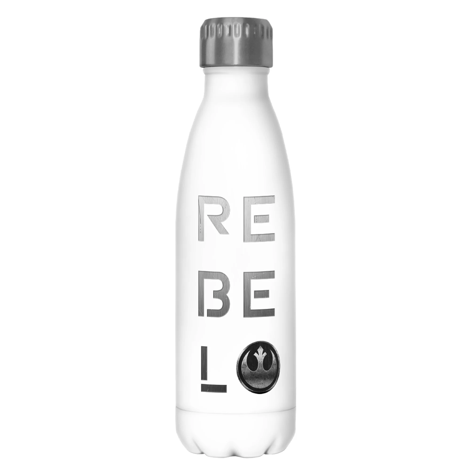 Star Wars Rebel Logo  Stainless Steel Water Bottle White 17 oz.