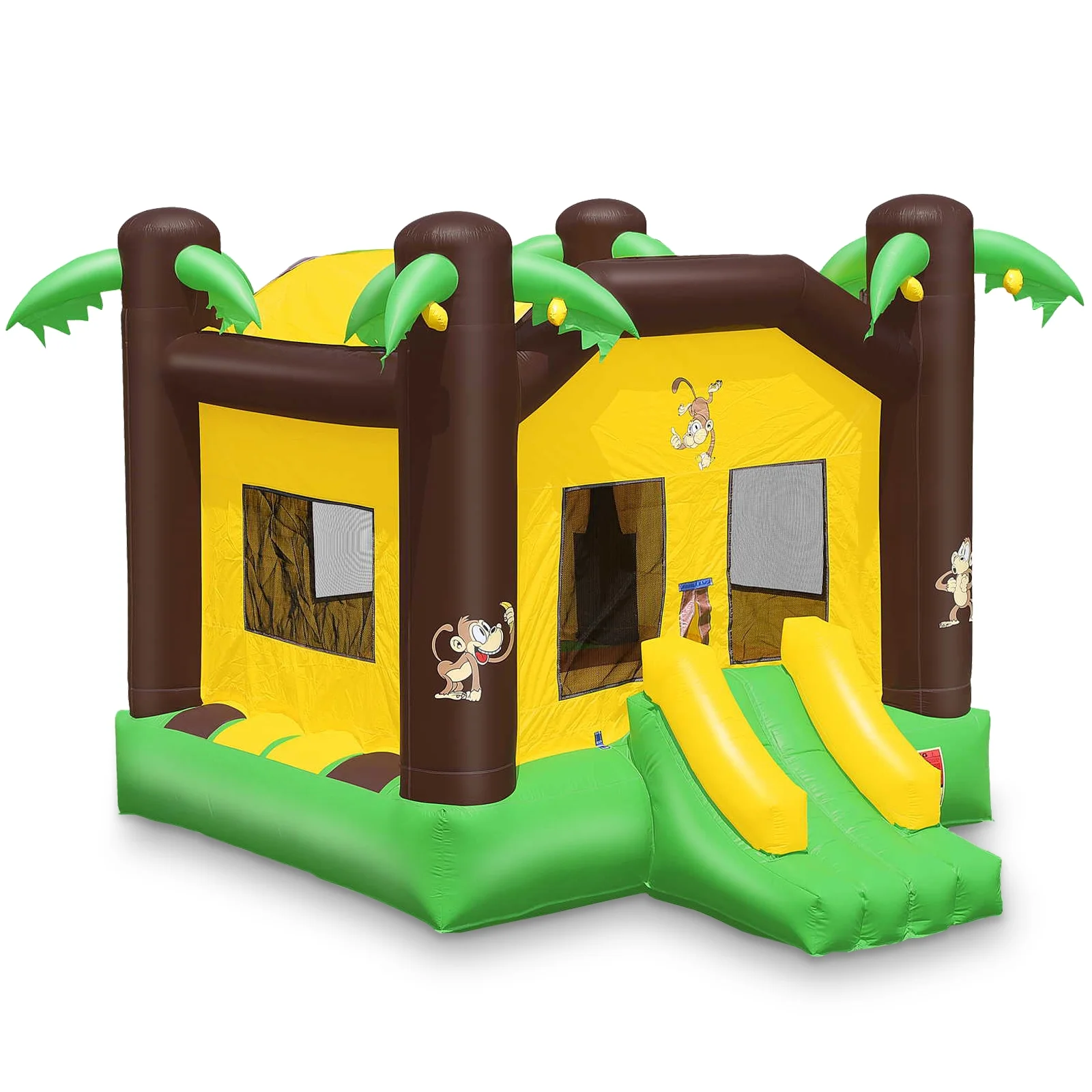 Cloud 9 Jungle Bounce House - Commercial Grade Inflatable Bouncer