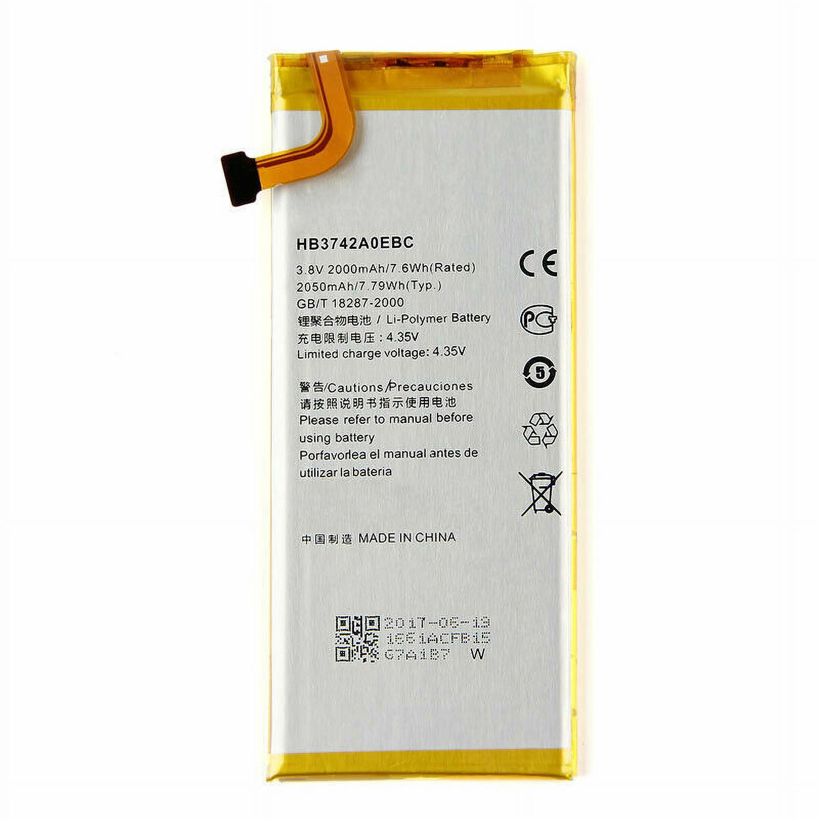 Huawei Ascend P6 G620-A2 Pronto H891L Replacement Battery HB3742A0EBC Tools P 6