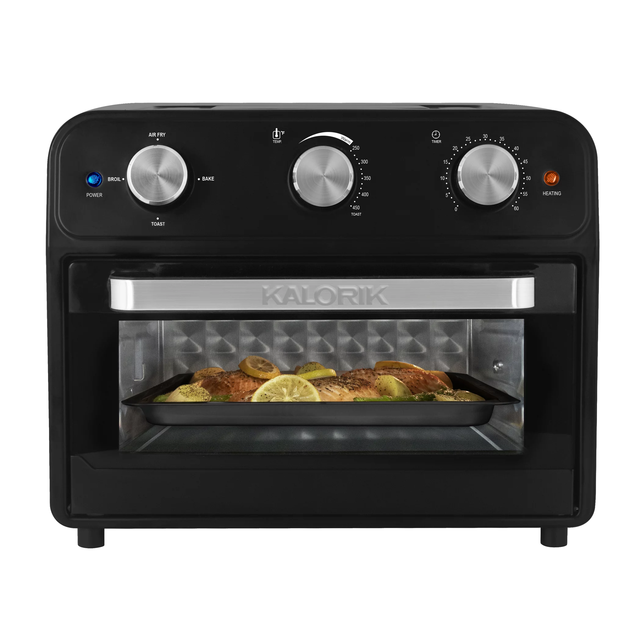 Kalorik Air Fryer Toaster Oven AFO 46129, Black