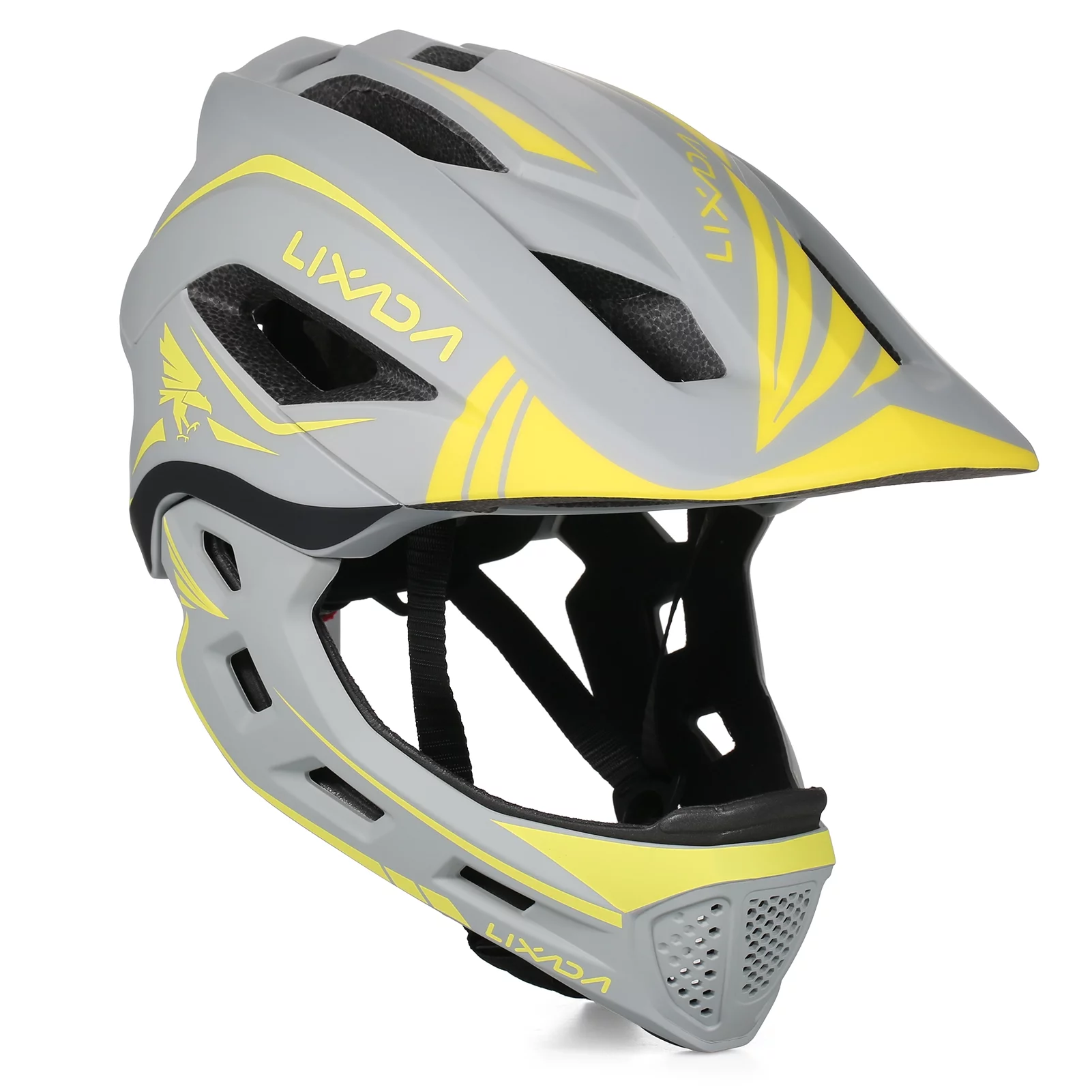 Lixada Detachable Full Face Sports Safety Bike Protective Gear for Cycling Skateboarding Roller Skating Scooter