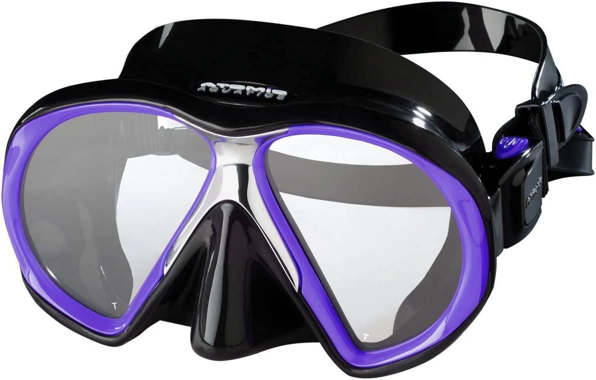 Aquatics Medium Fit Subframe Diving Mask Wtih Ultra Clear Lenses